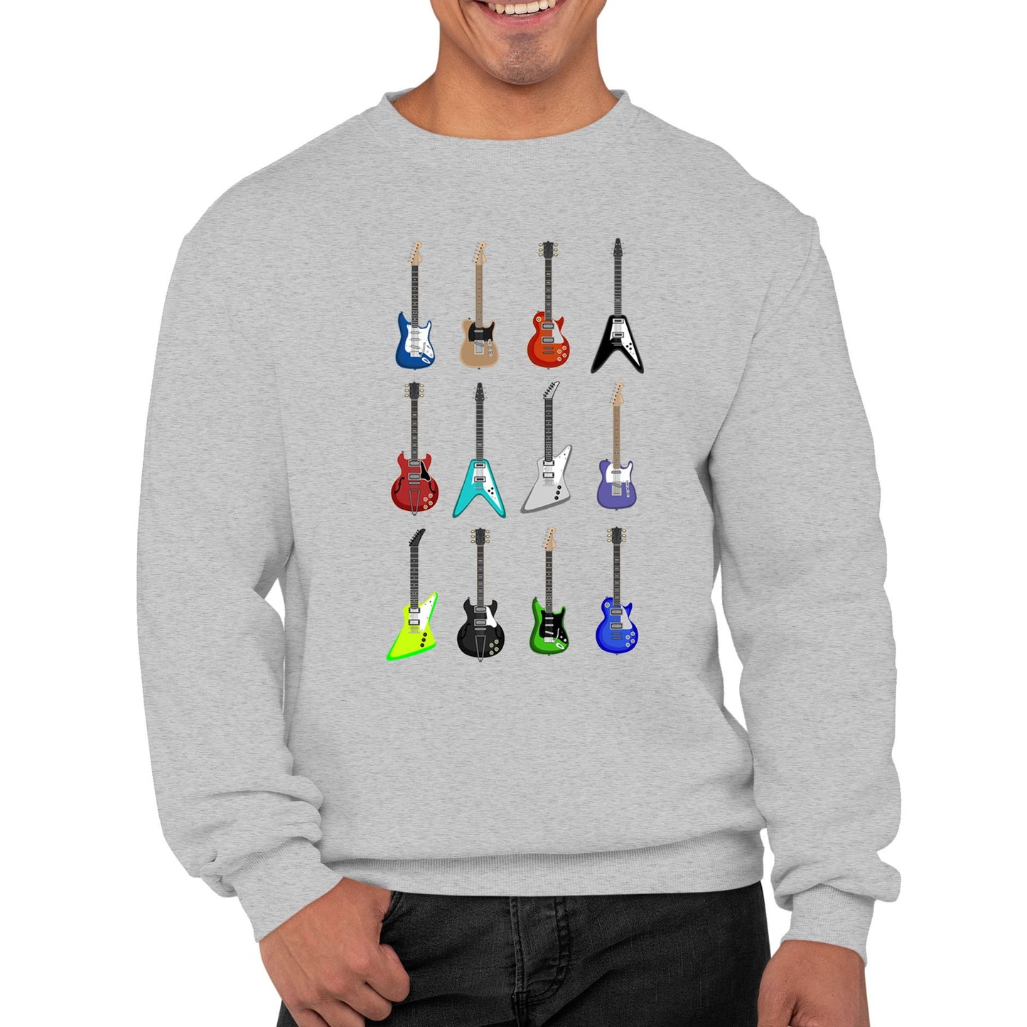 Guitar Styles Mens Sweatshirt