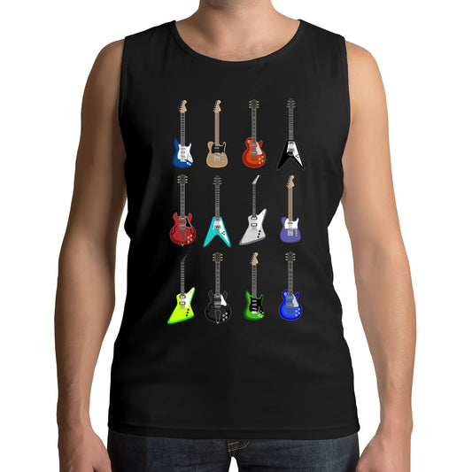 Guitar Styles Mens Vest