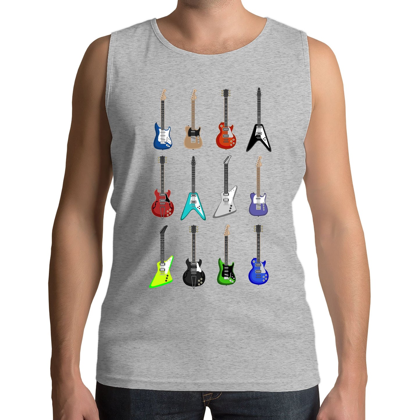 Guitar Styles Mens Vest