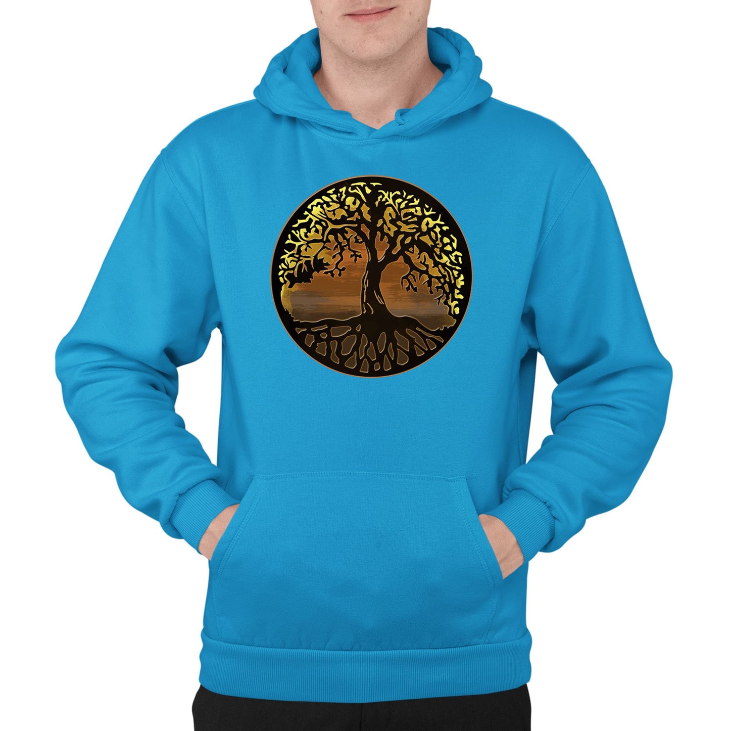 Tree Of Life Mens Pullover Hoodie