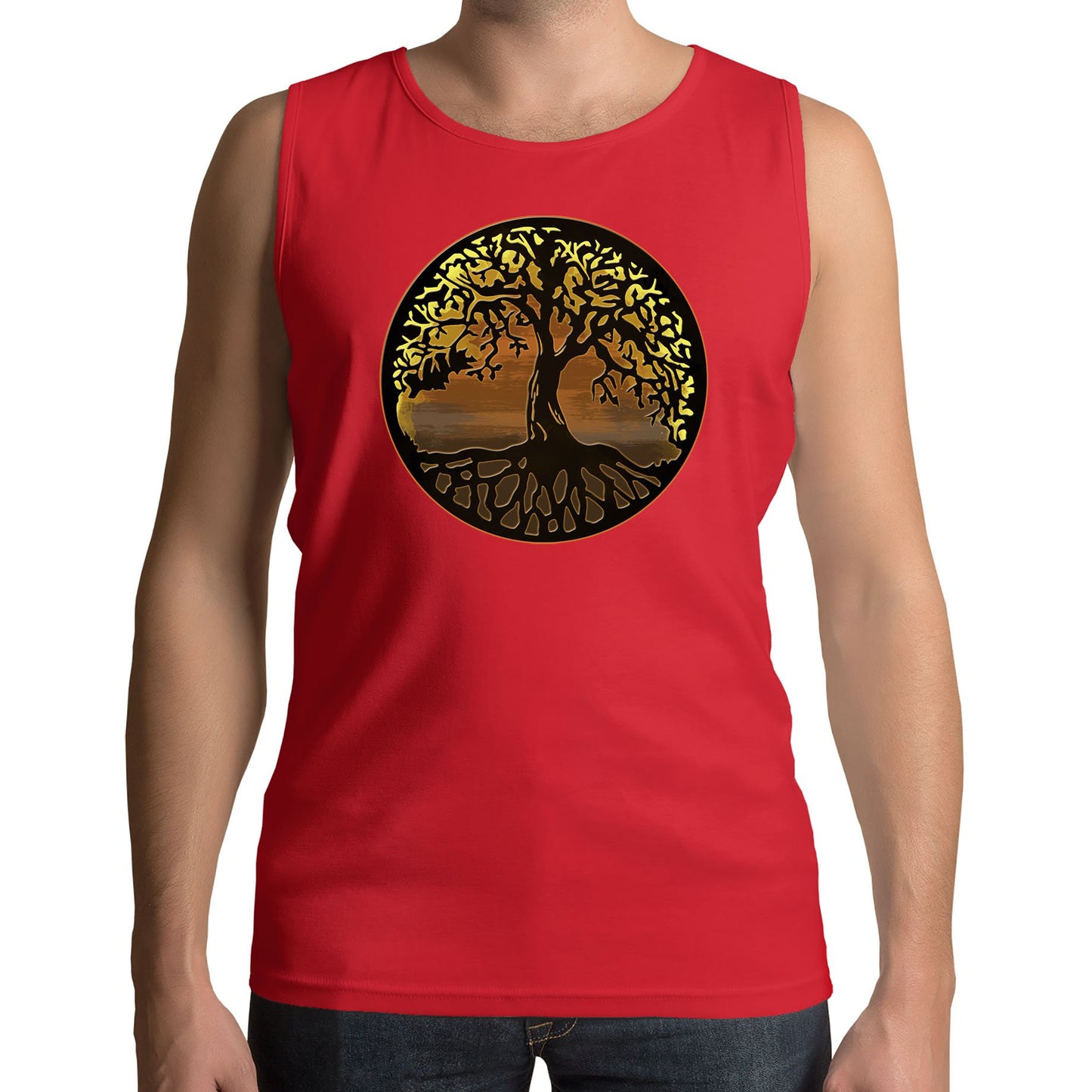 Tree Of Life Mens Vest