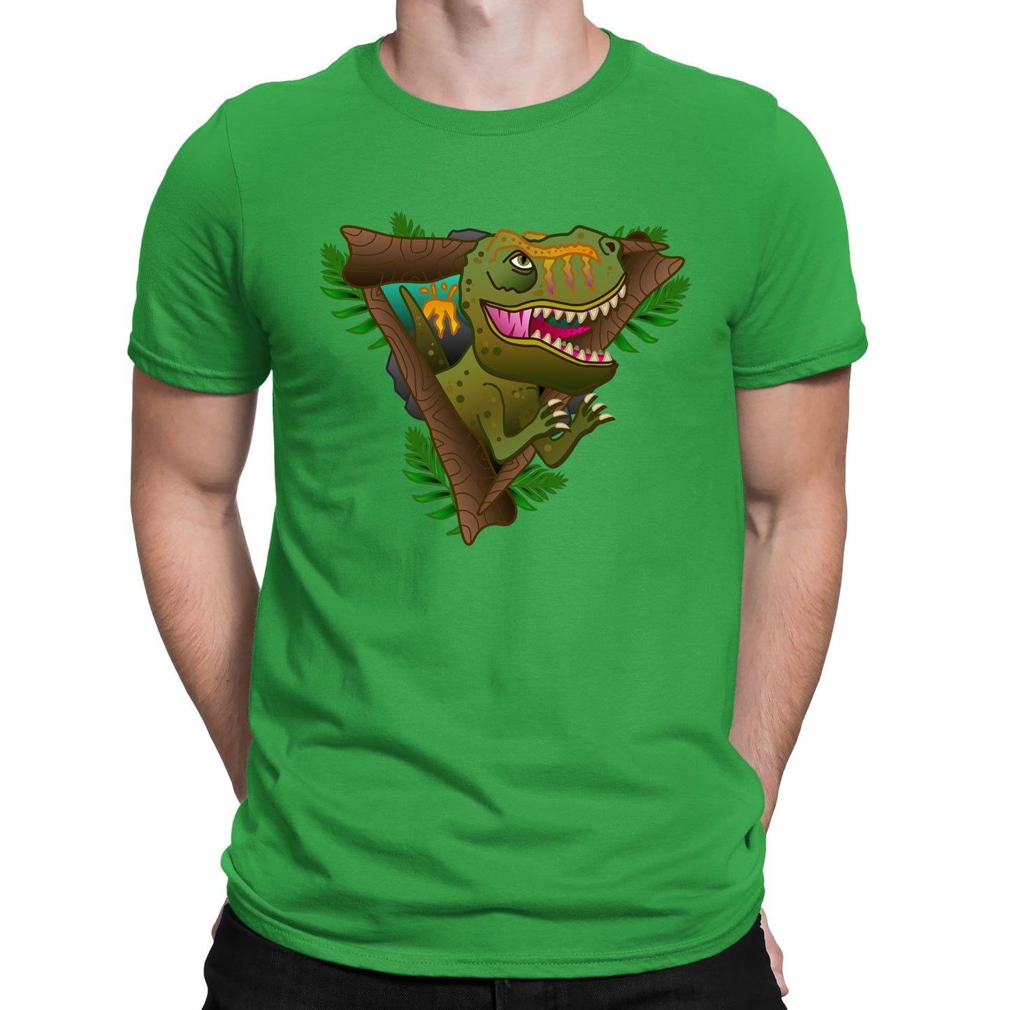 T-Rex Dinosaur Mens T-shirt