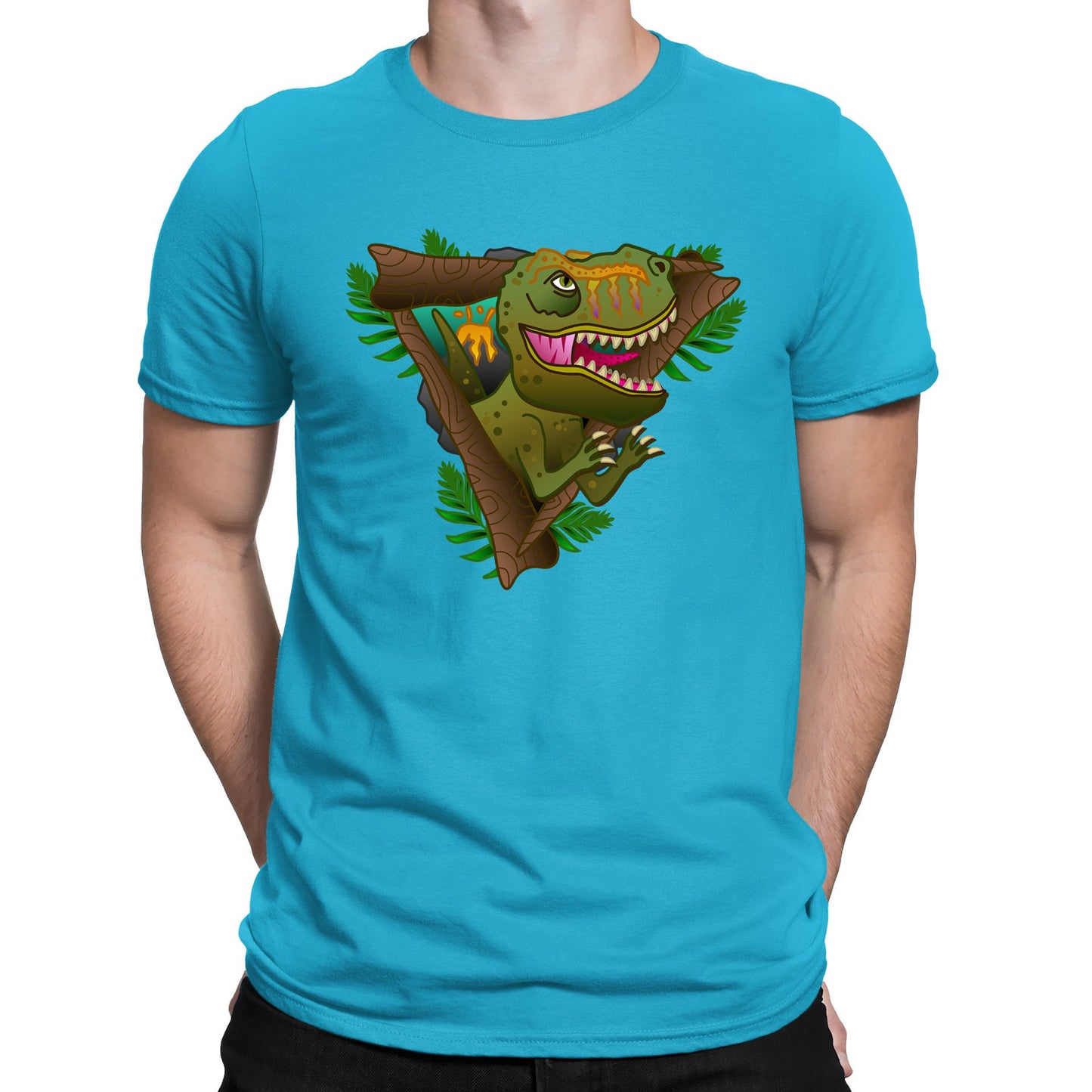 T-Rex Dinosaur Mens T-shirt