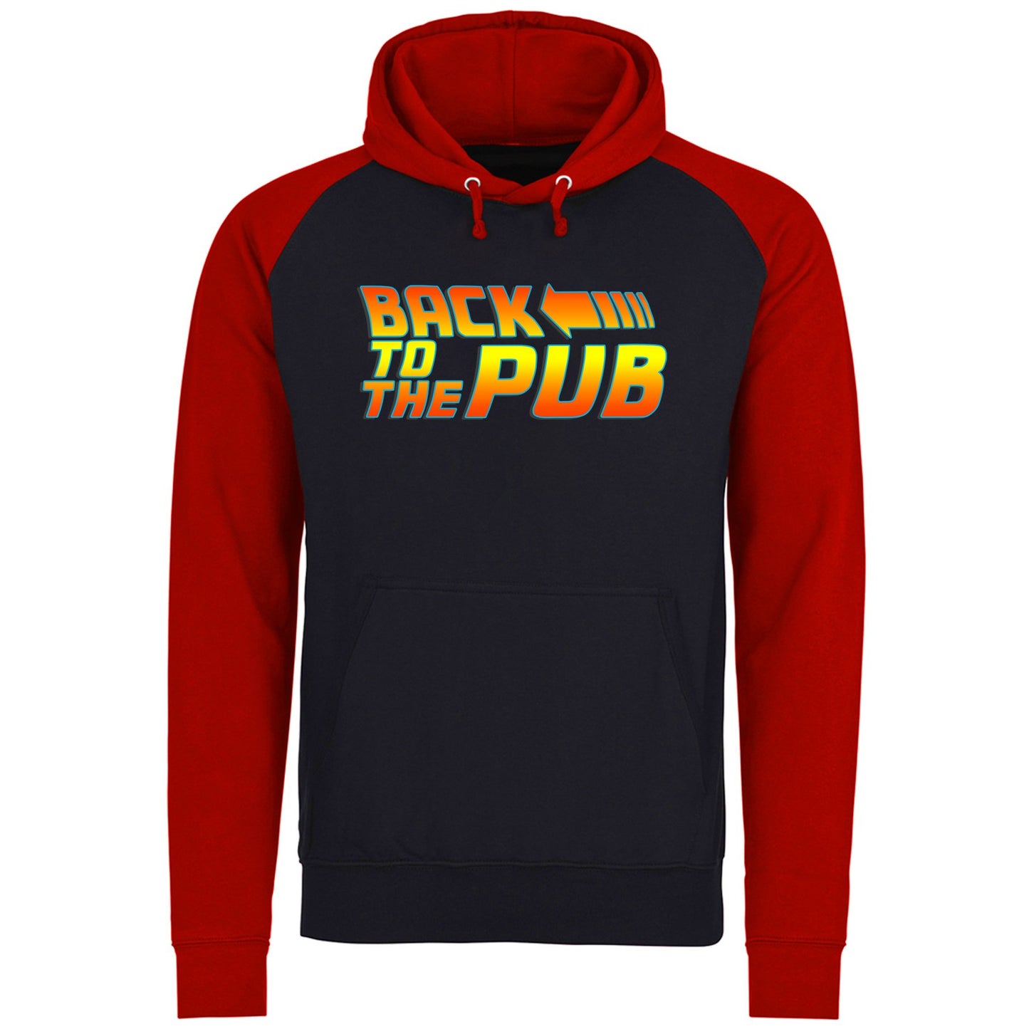 Back To The Pub Baseball Hoodie