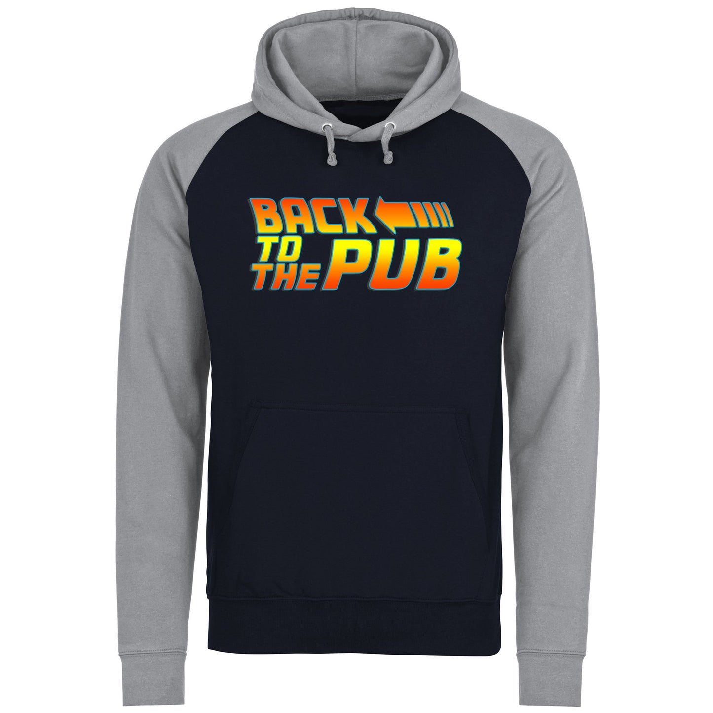 Back To The Pub Baseball Hoodie