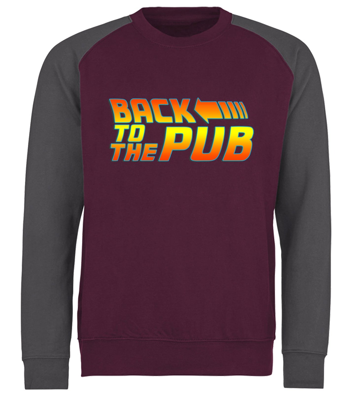 Back To The Pub Baseball Sweatshirt