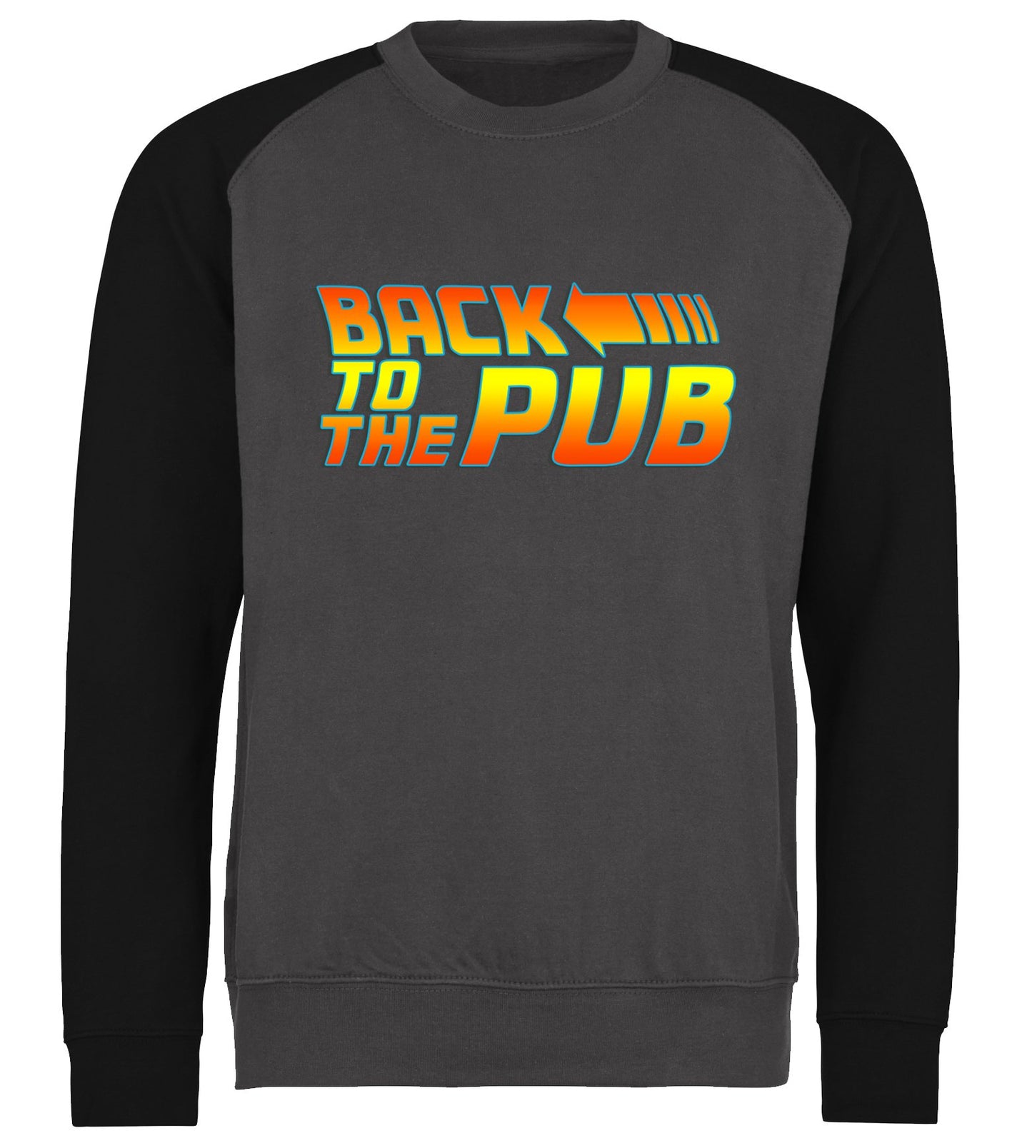 Back To The Pub Baseball Sweatshirt