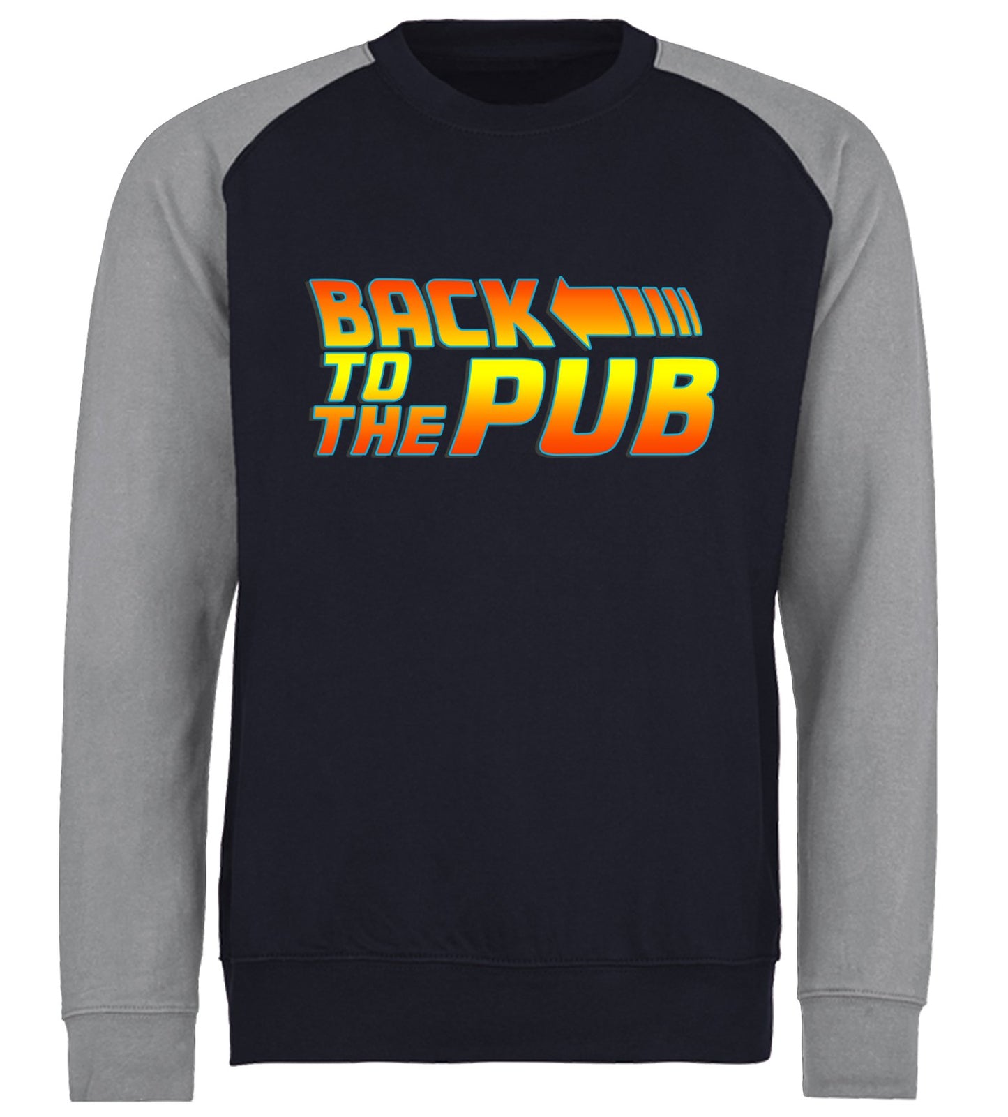 Back To The Pub Baseball Sweatshirt