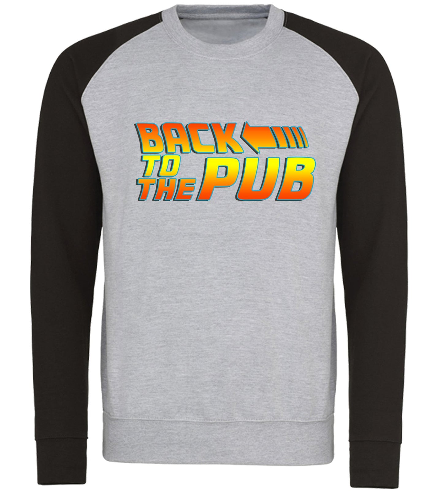 Back To The Pub Baseball Sweatshirt