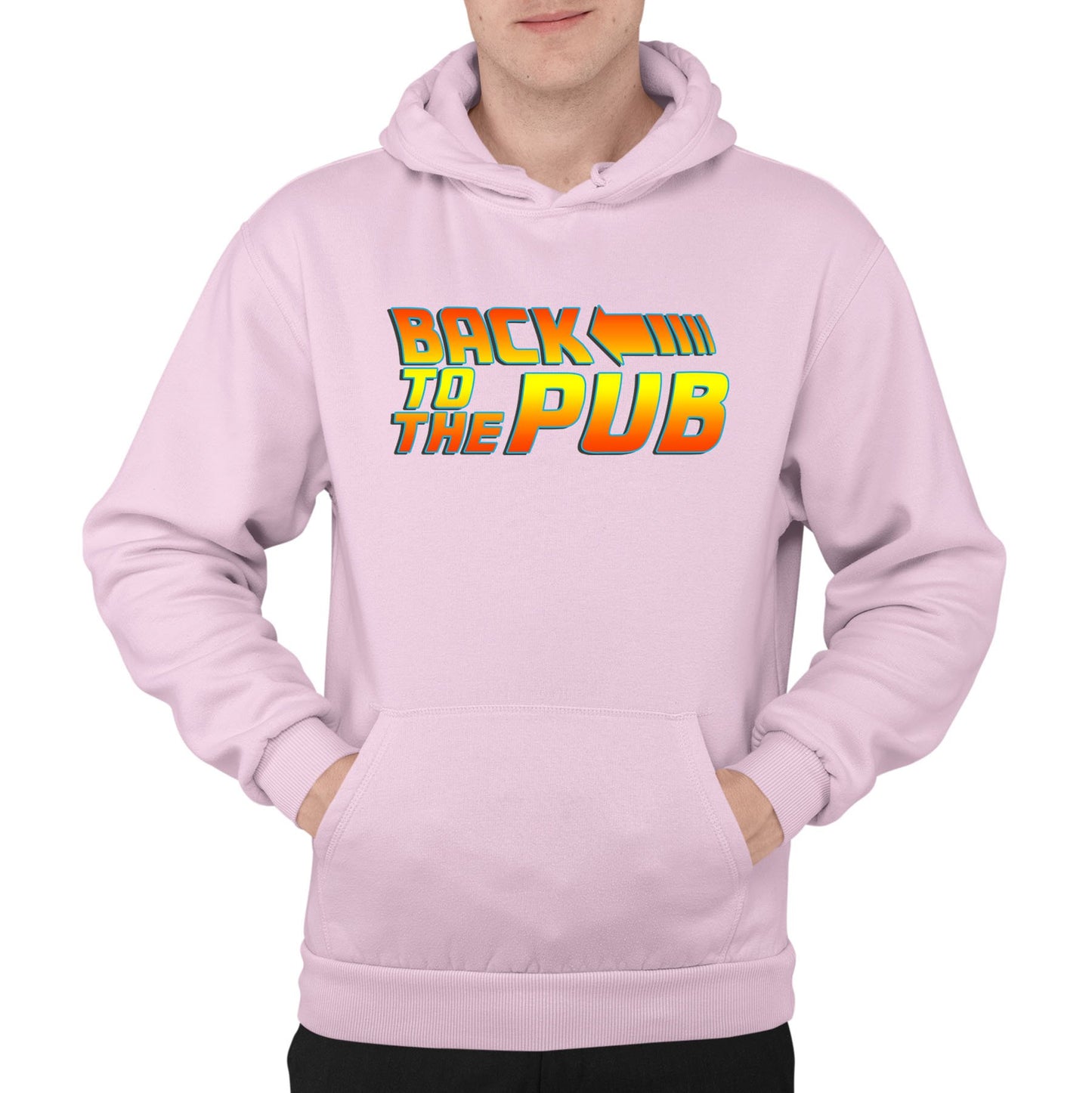 Back To The Pub Mens Pullover Hoodie