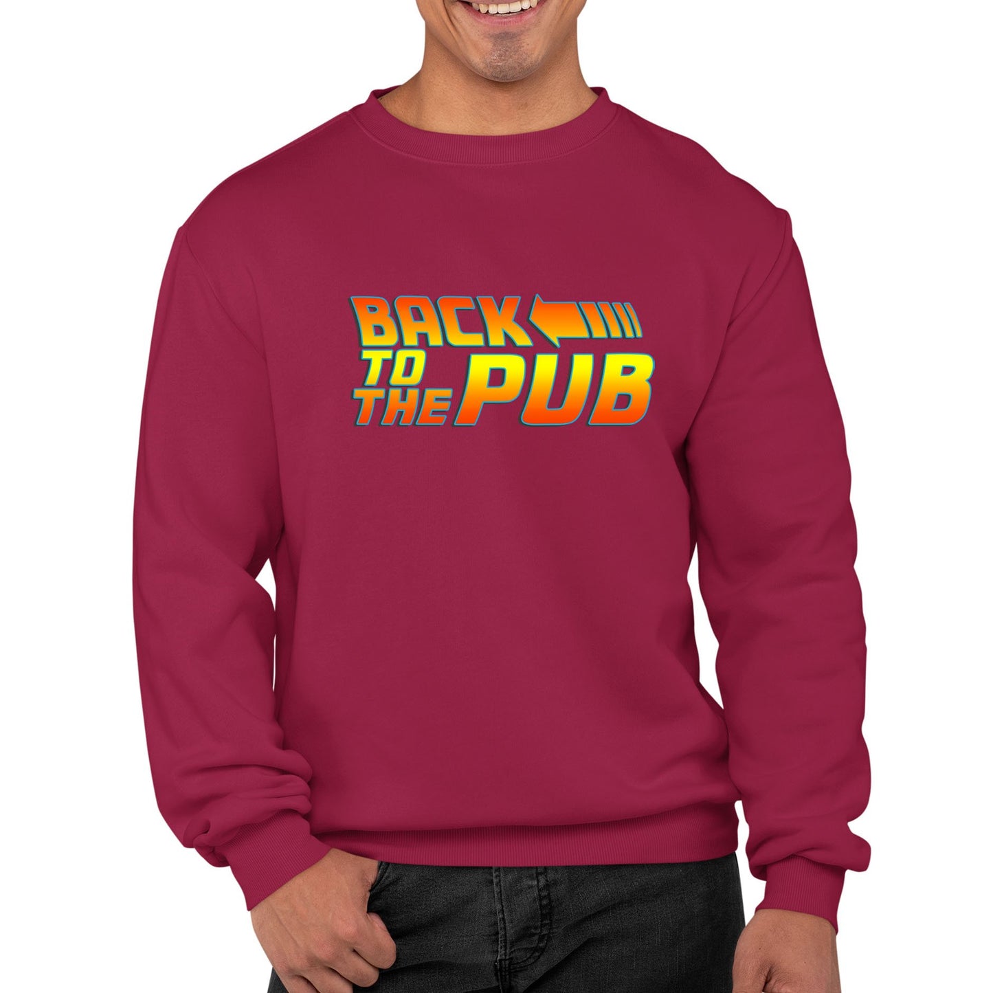 Back To The Pub Mens Sweatshirt