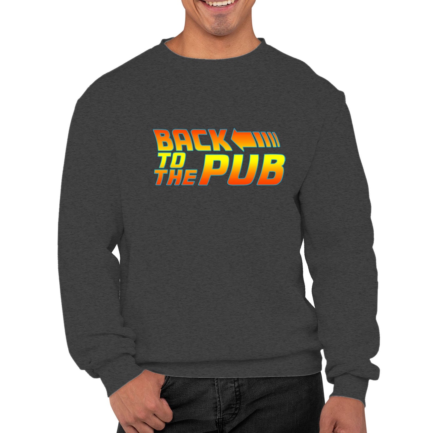 Back To The Pub Mens Sweatshirt