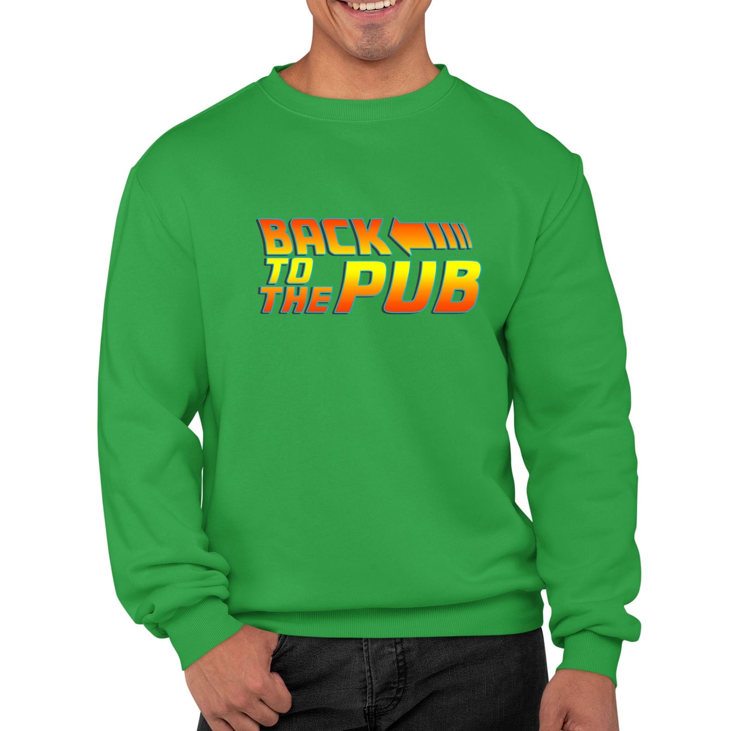 Back To The Pub Mens Sweatshirt