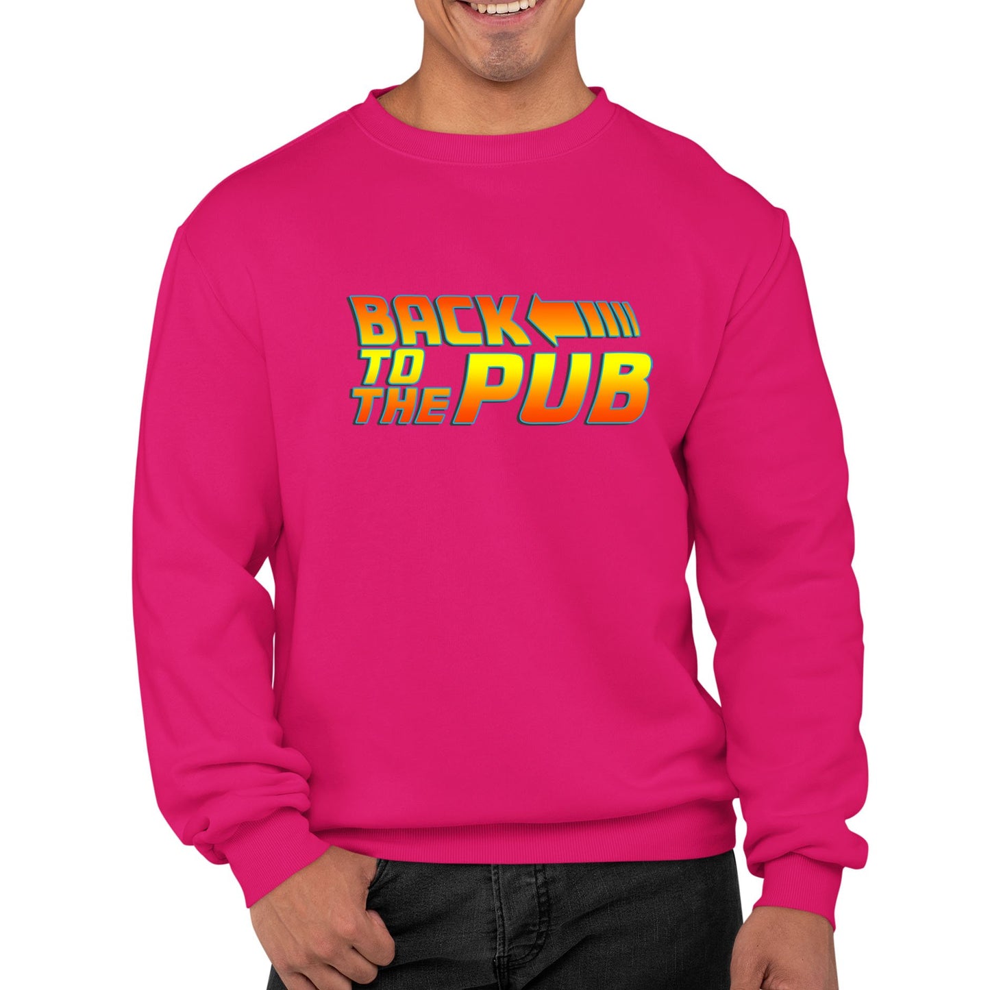 Back To The Pub Mens Sweatshirt