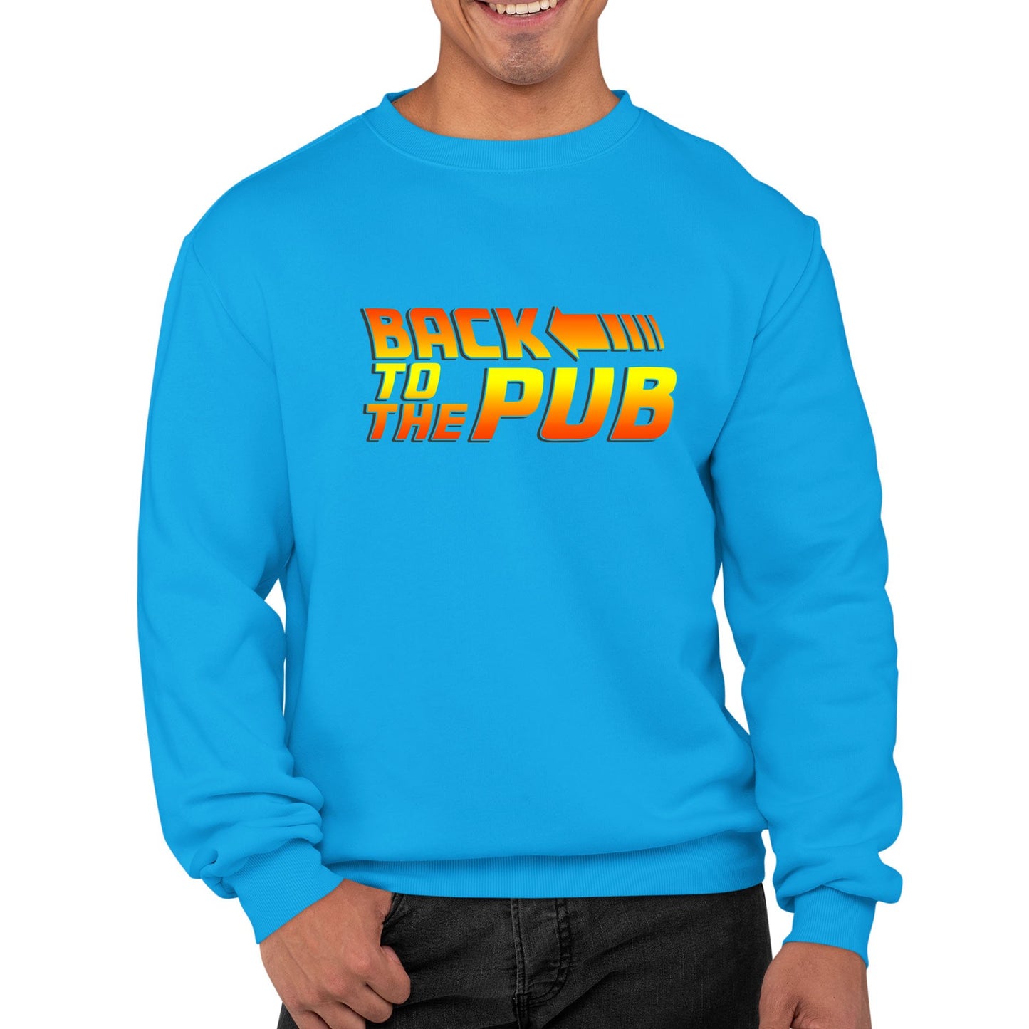 Back To The Pub Mens Sweatshirt