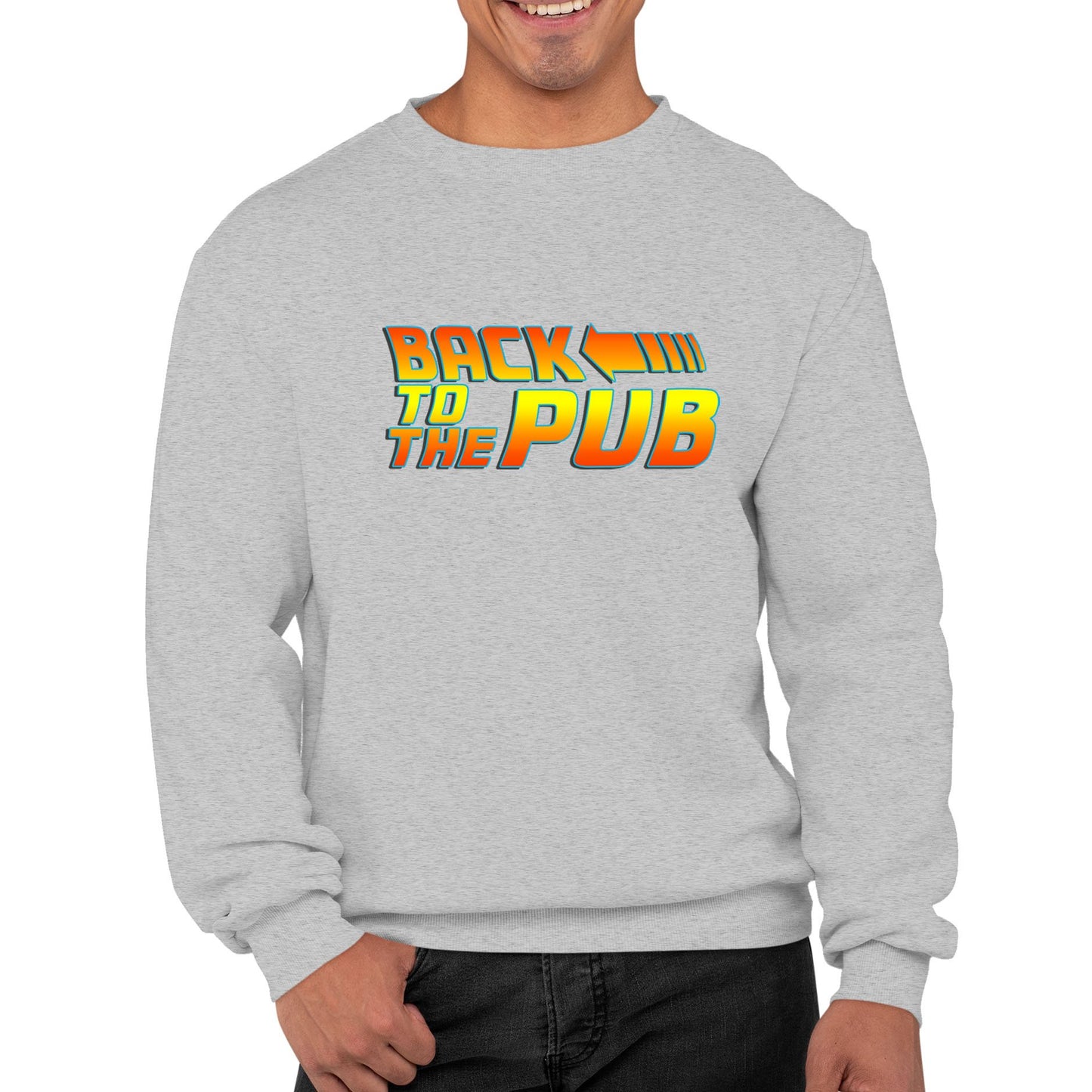 Back To The Pub Mens Sweatshirt