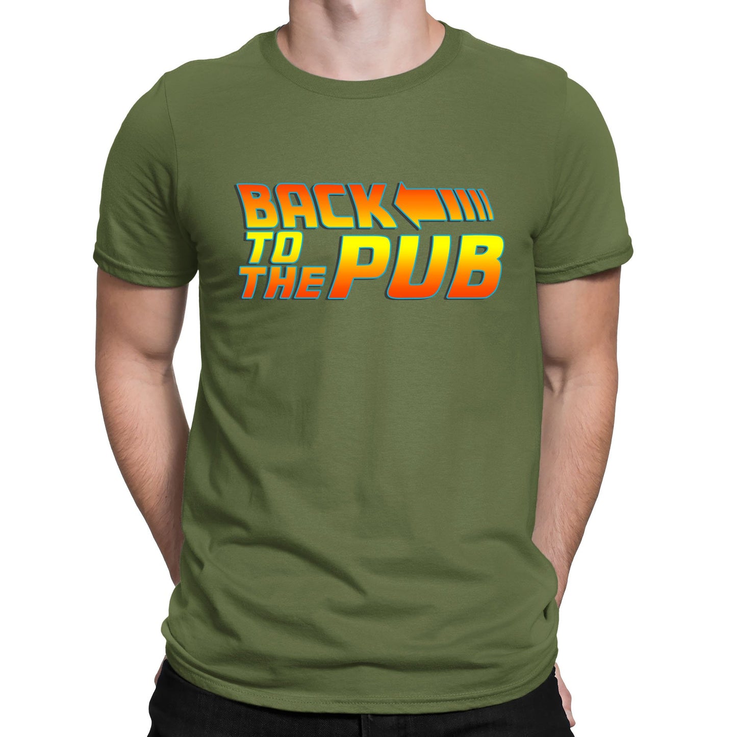 Back To The Pub Mens T-shirt