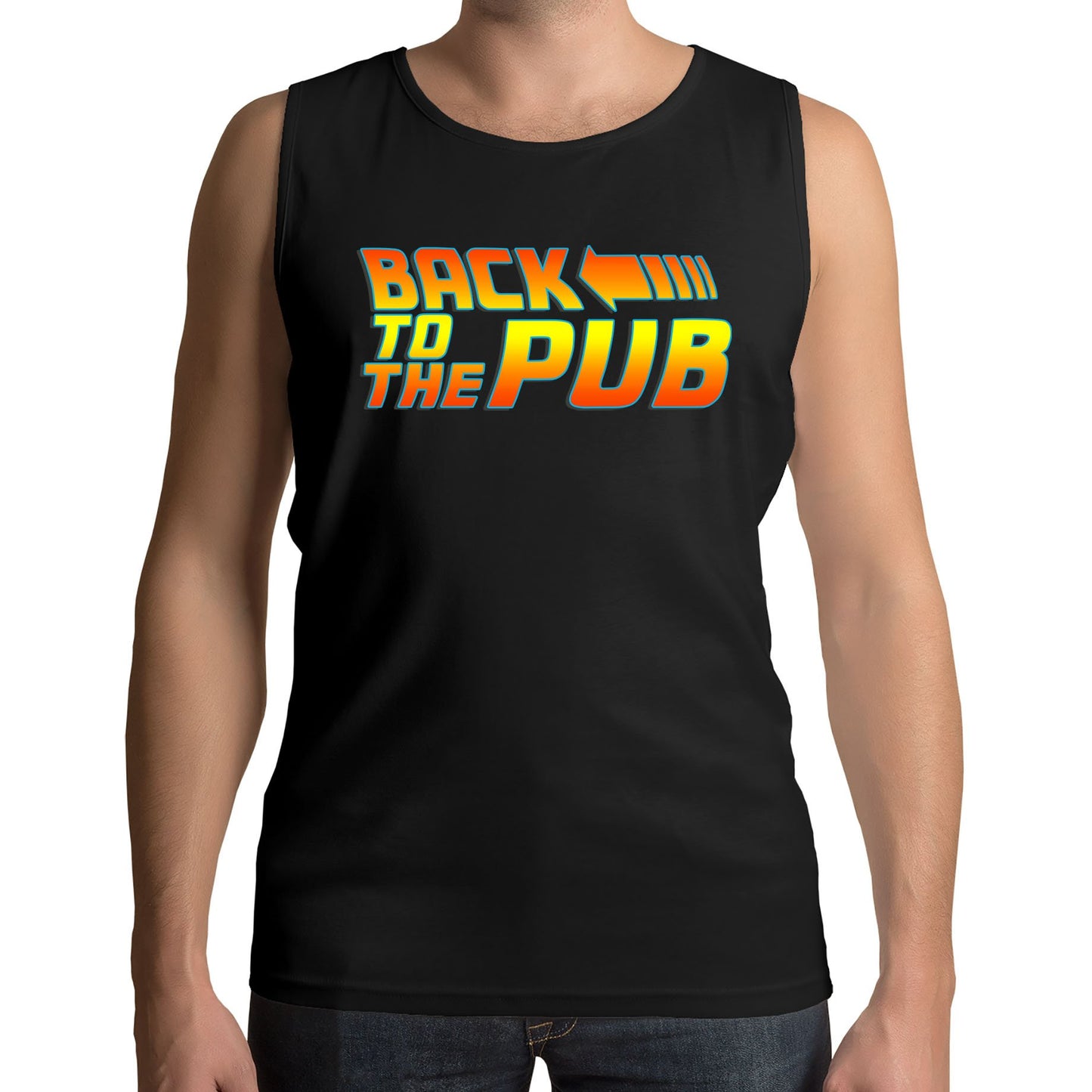 Back To The Pub Mens Vest