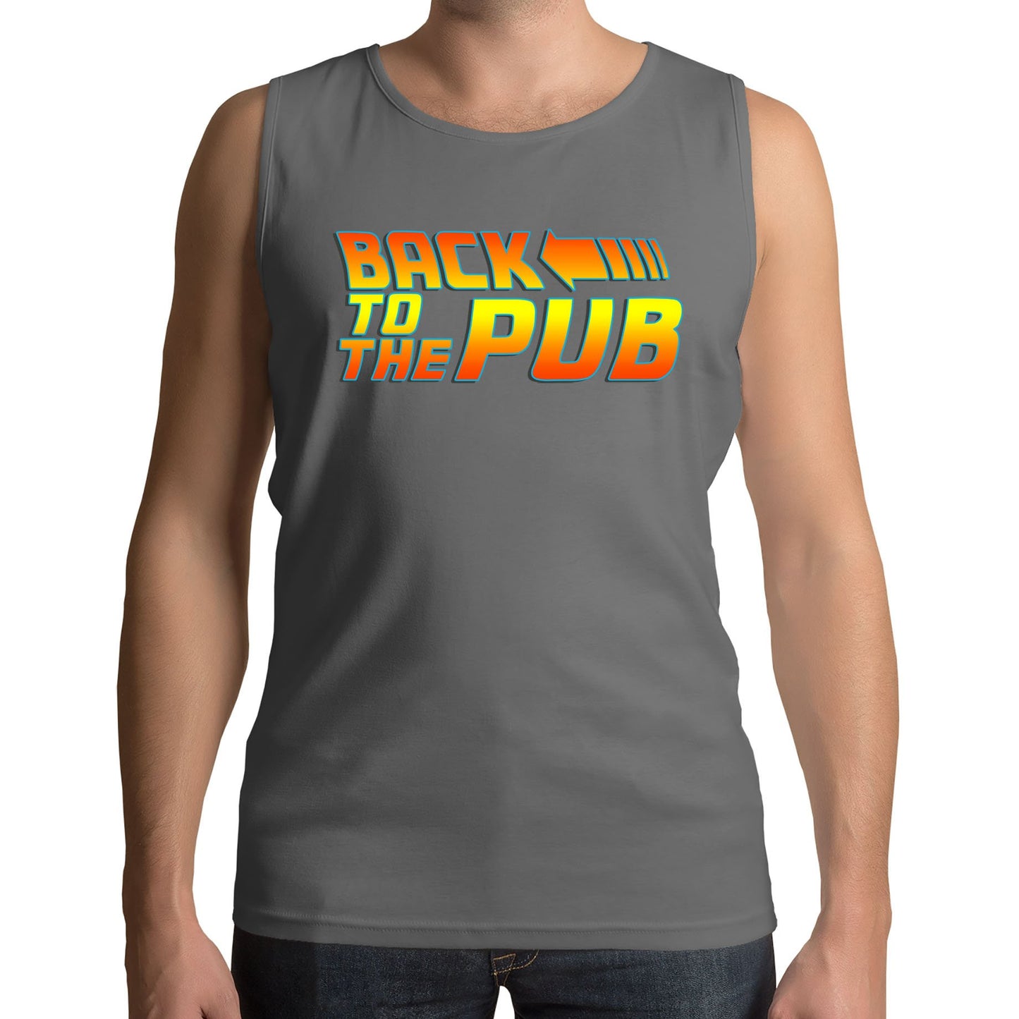 Back To The Pub Mens Vest