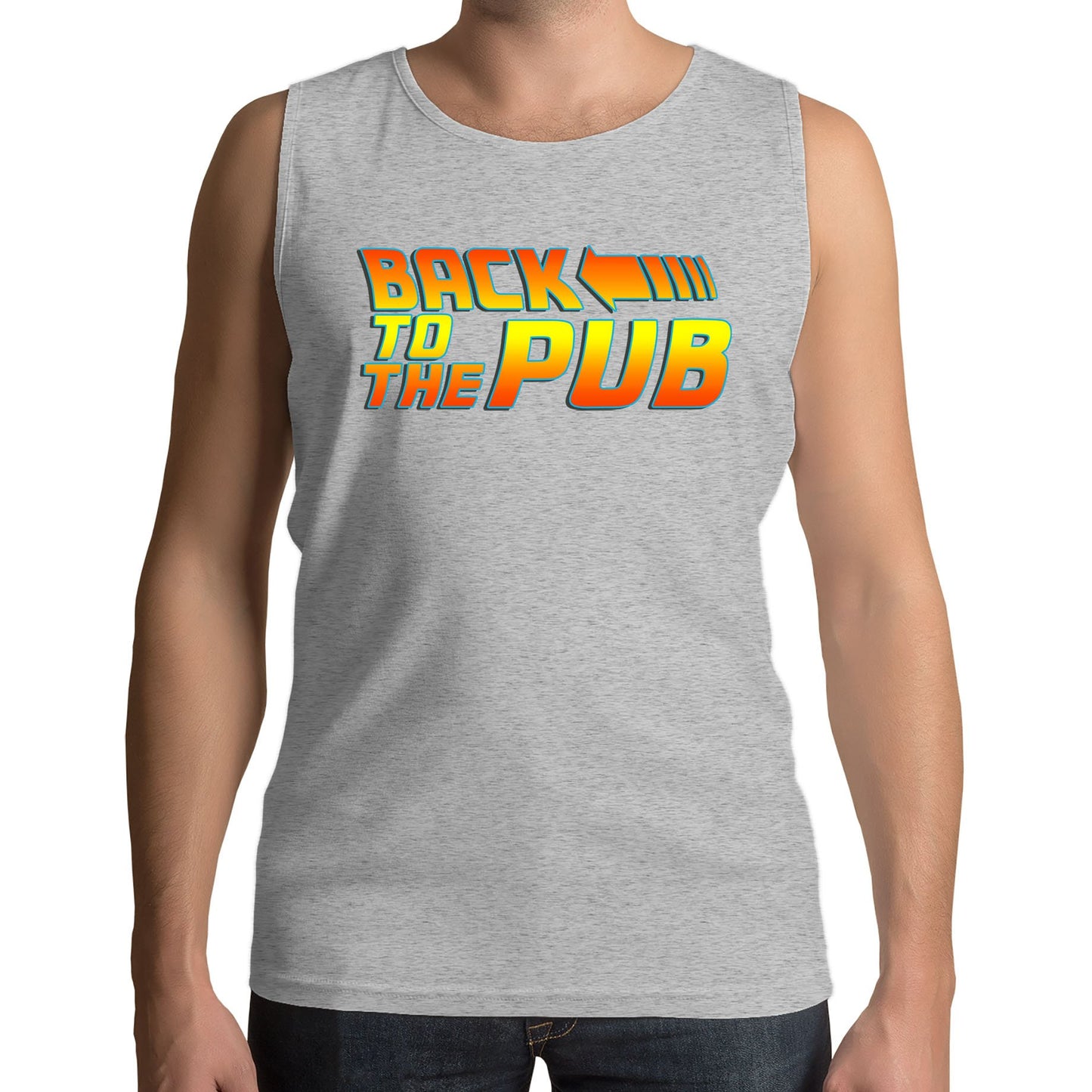 Back To The Pub Mens Vest