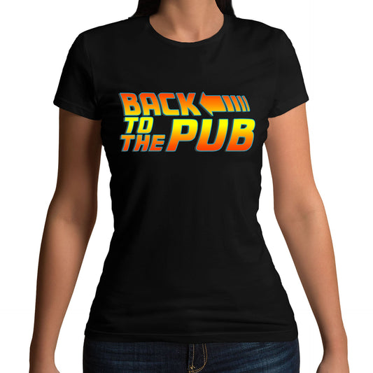 Back To The Pub Womens T-shirt