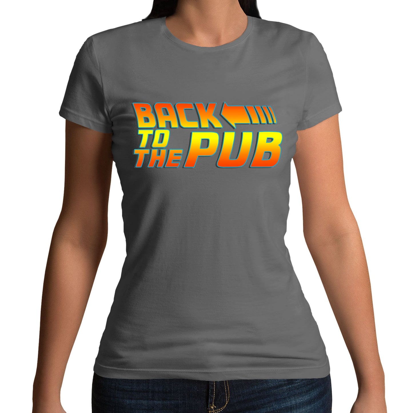 Back To The Pub Womens T-shirt