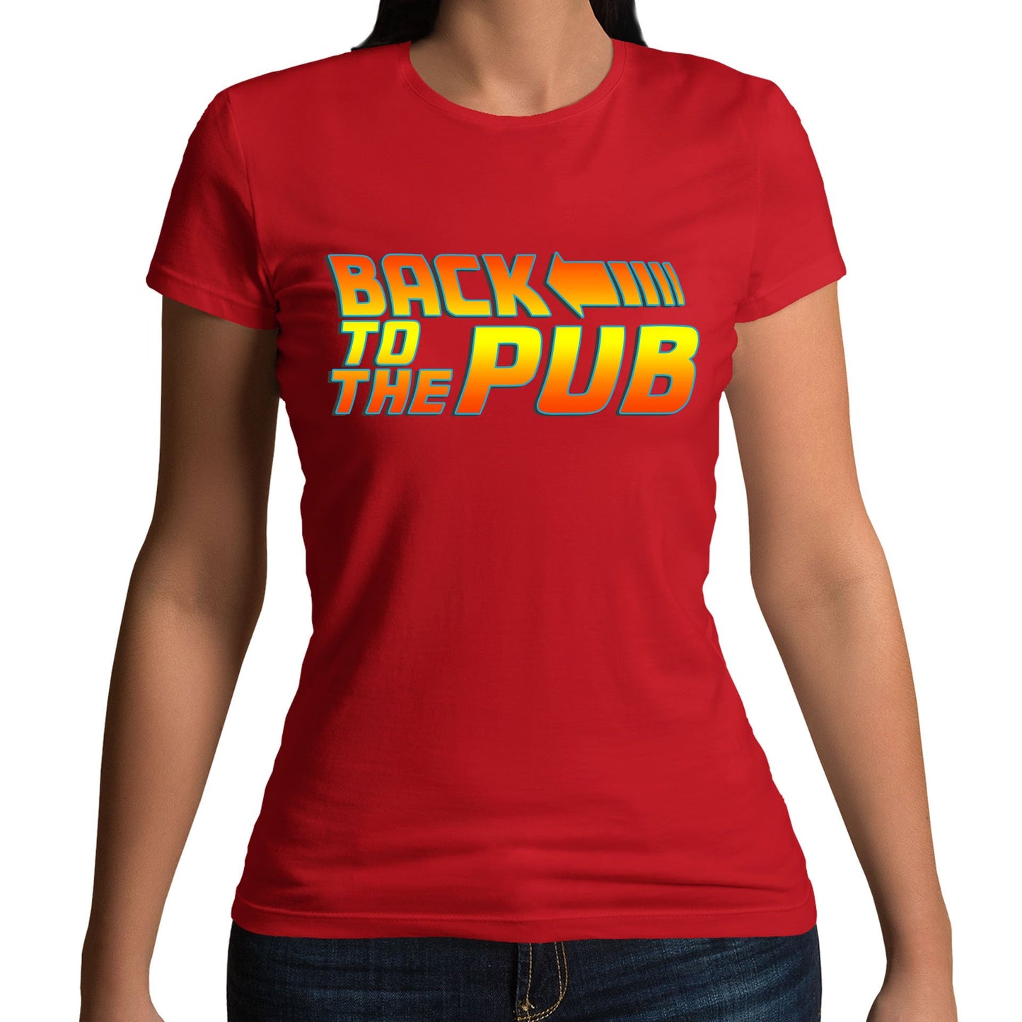 Back To The Pub Womens T-shirt