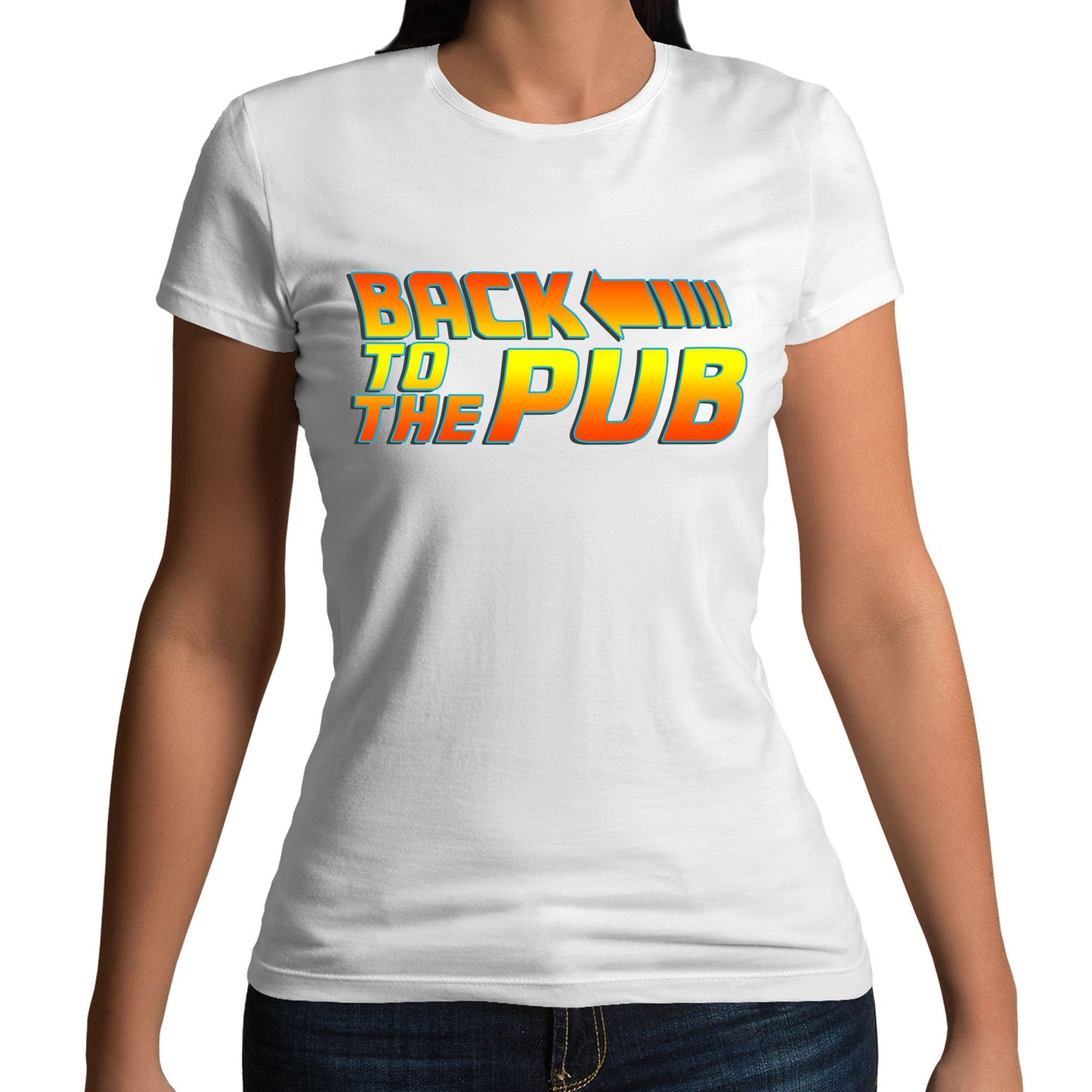 Back To The Pub Womens T-shirt