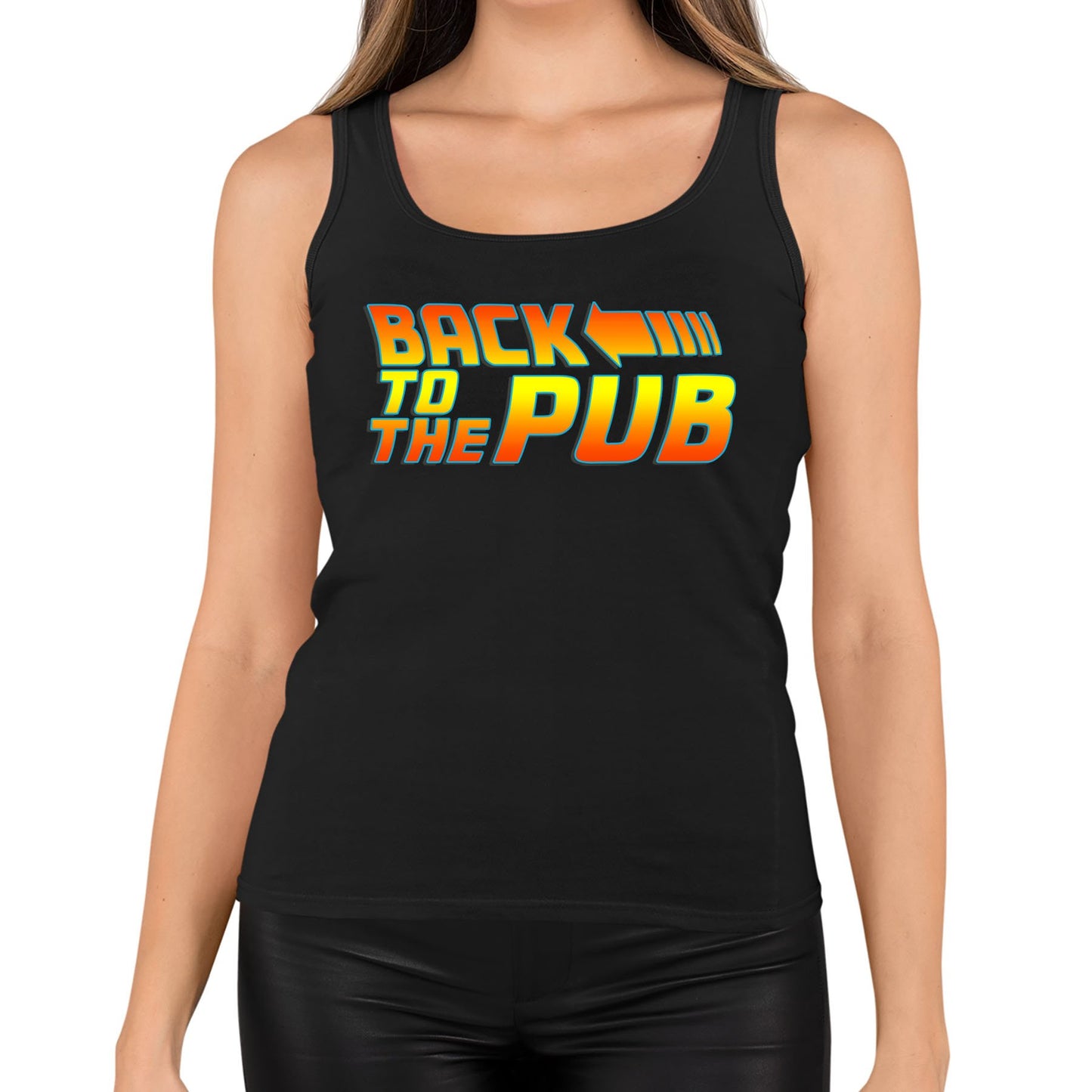 Back To The Pub Womens Vest