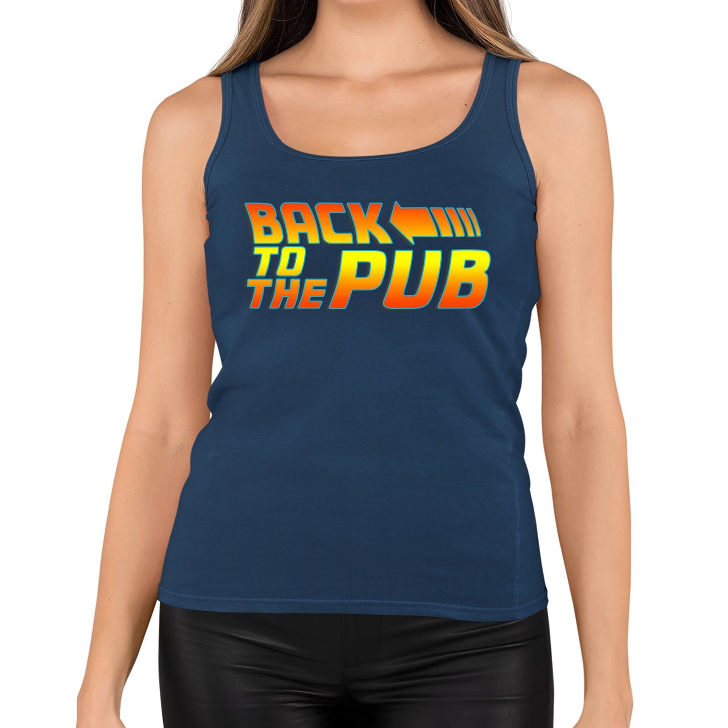 Back To The Pub Womens Vest