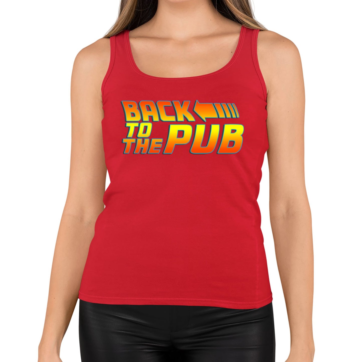 Back To The Pub Womens Vest