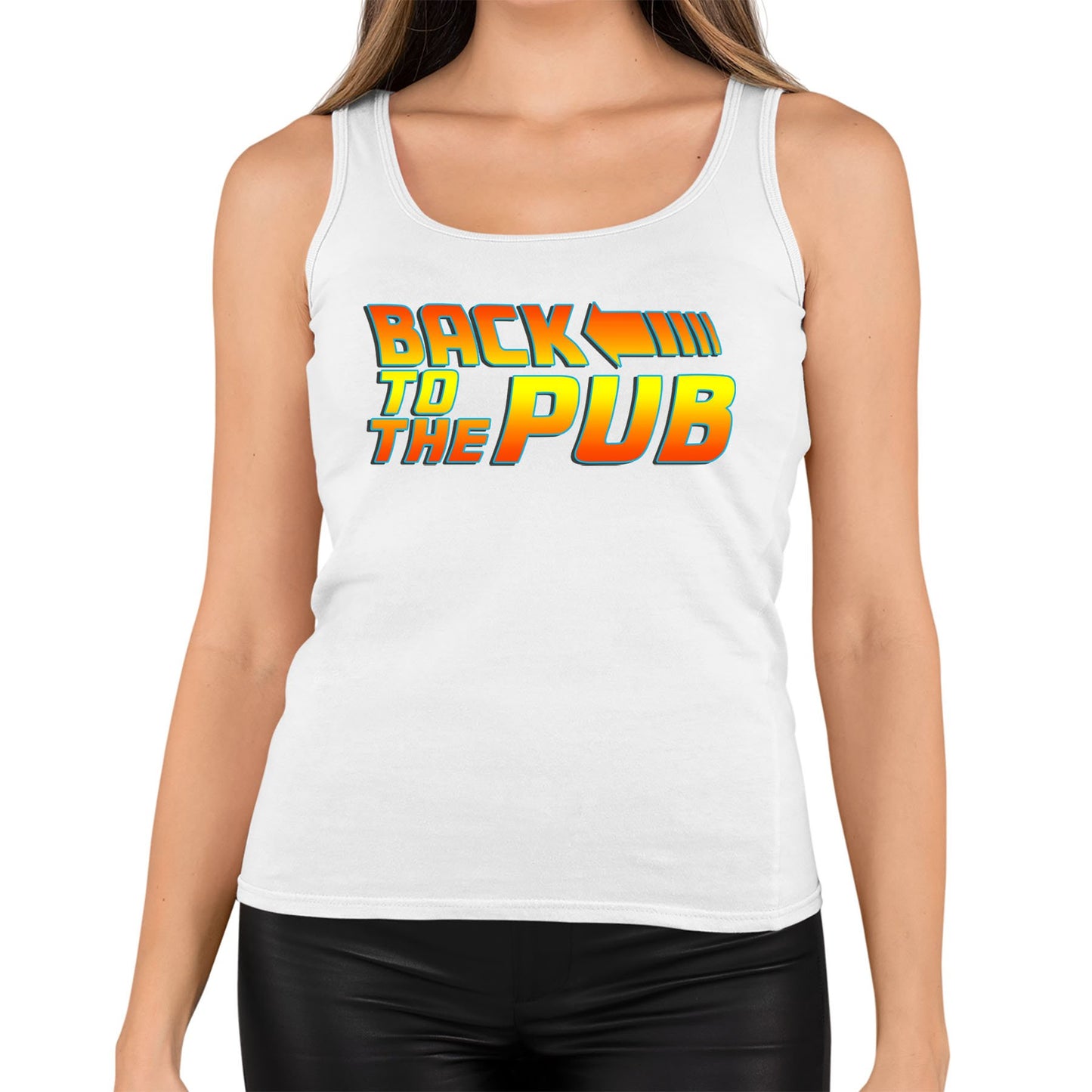 Back To The Pub Womens Vest