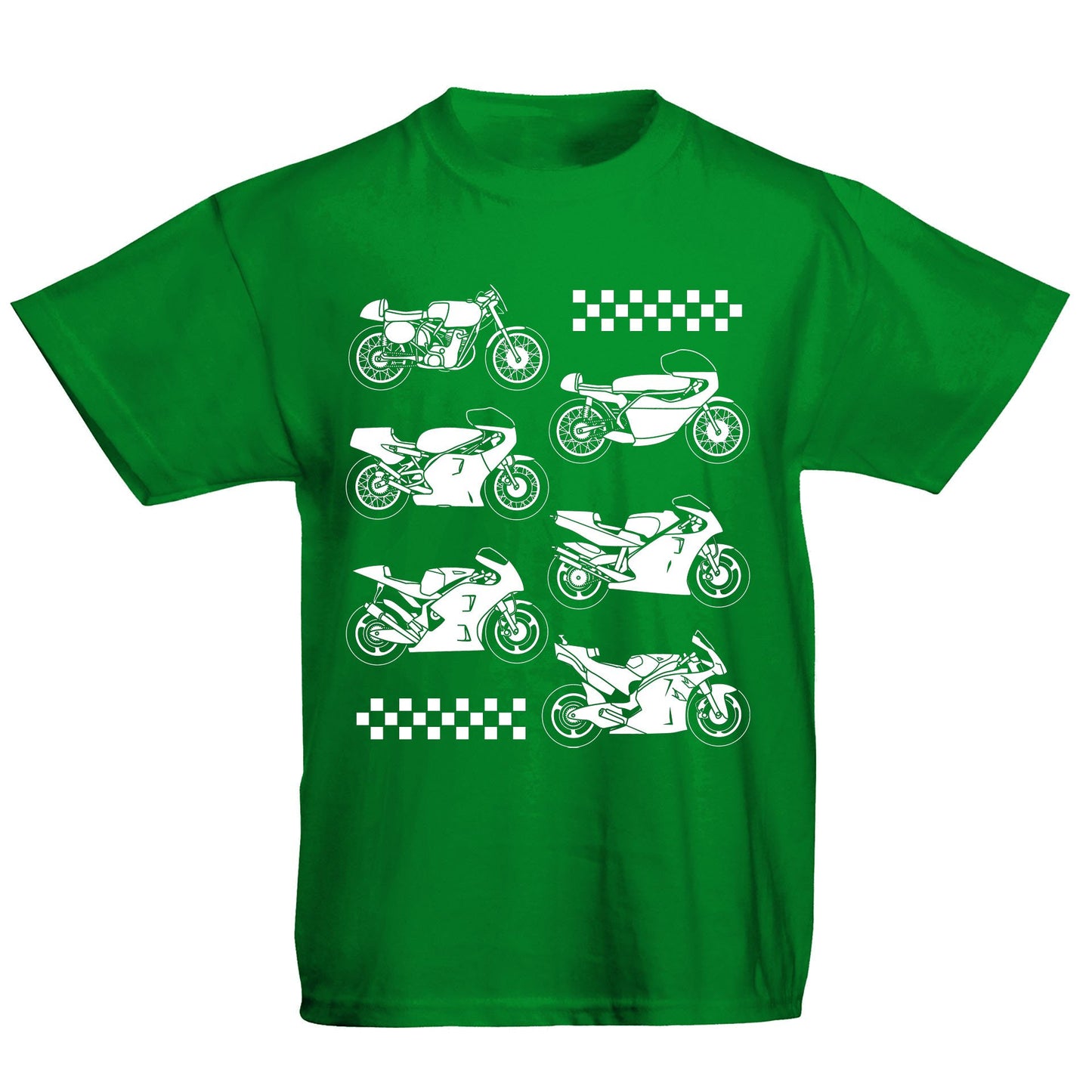 Evolution Of The GP Motorbike Kids T-shirt