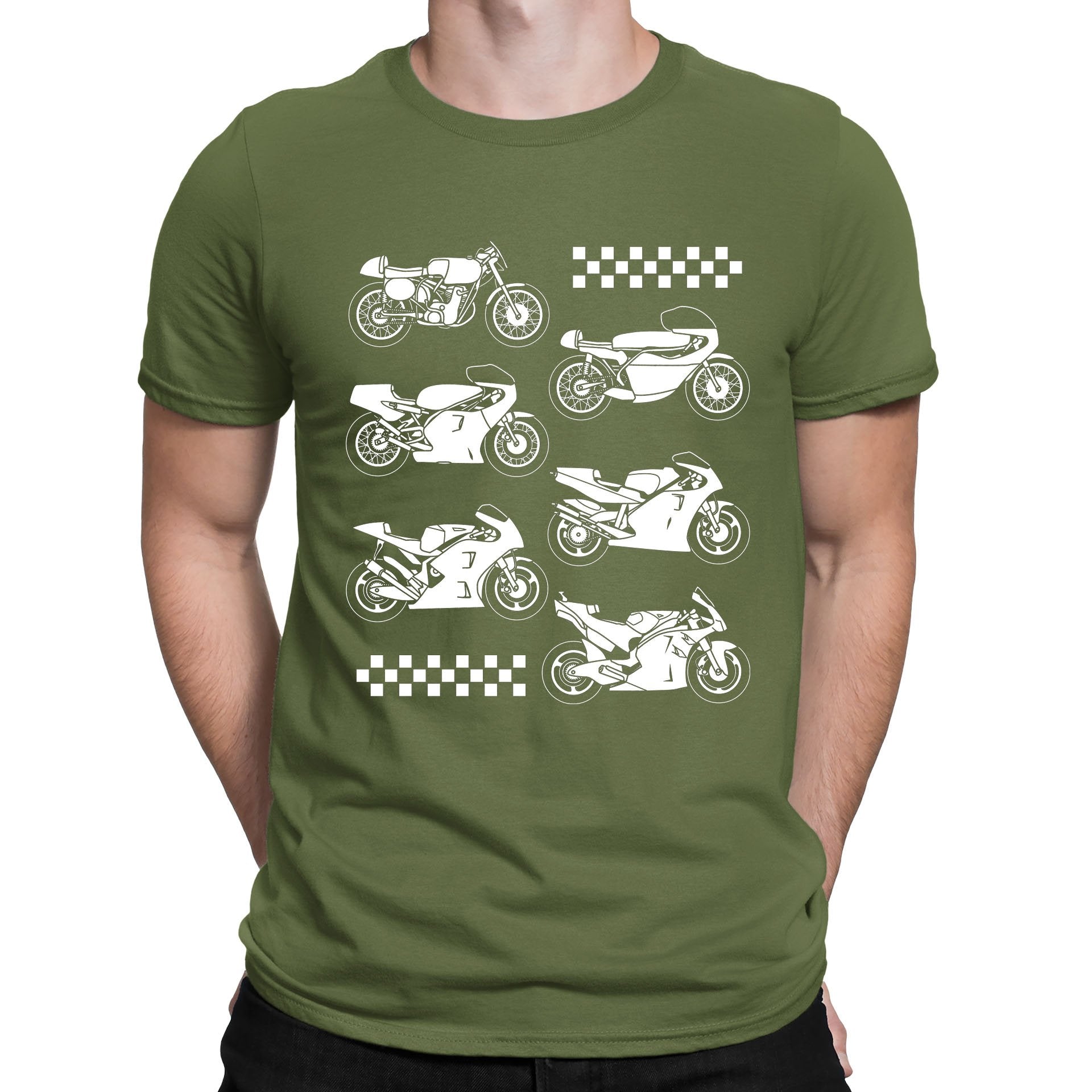 Motorcycle evolution t outlet shirt