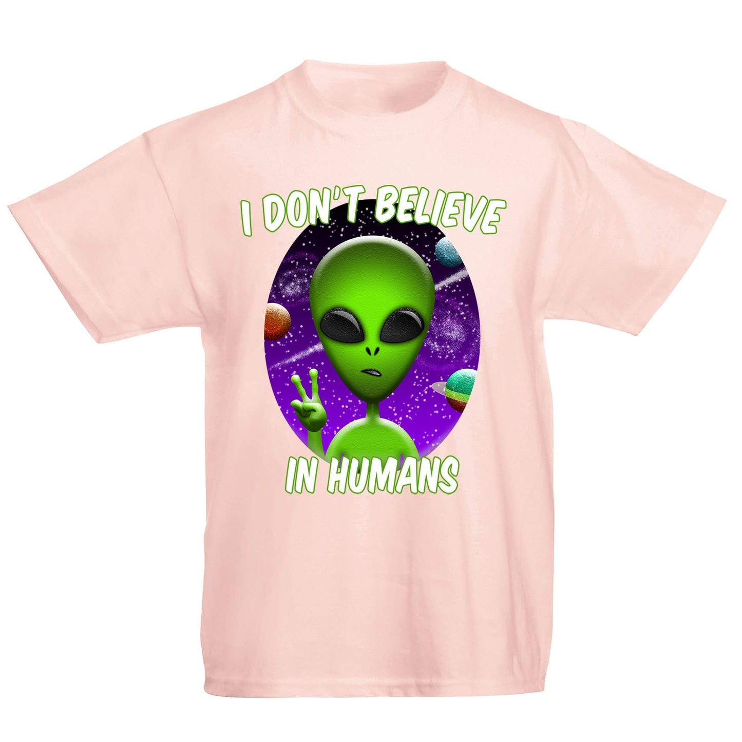 I Don't Believe In Humans Kids T-shirt