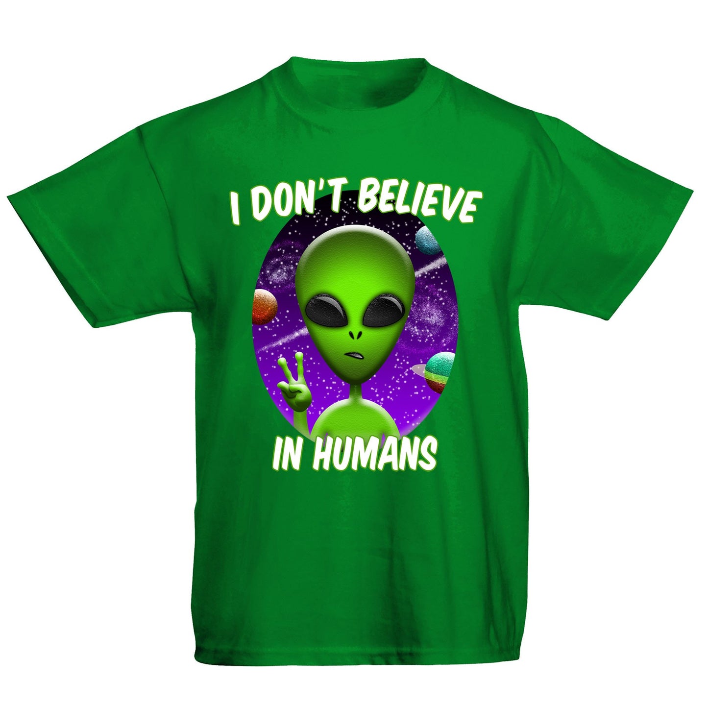 I Don't Believe In Humans Kids T-shirt