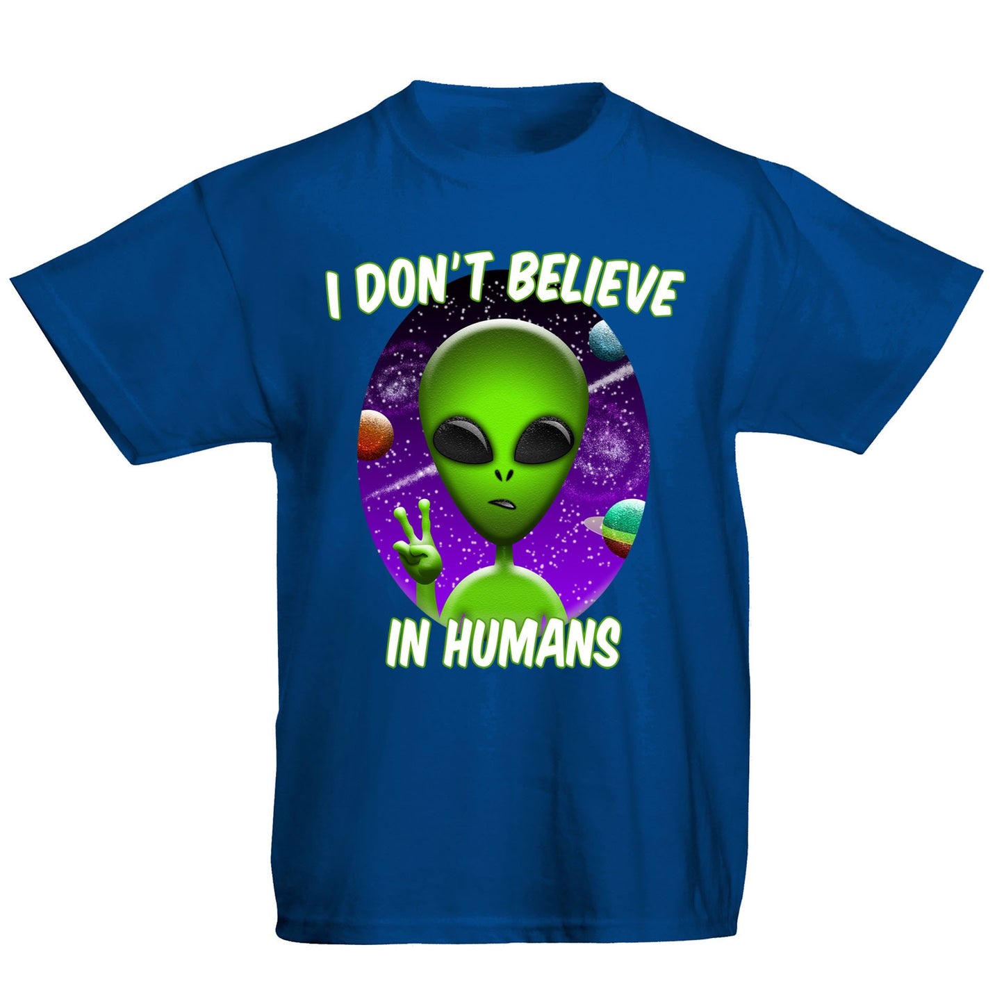 I Don't Believe In Humans Kids T-shirt