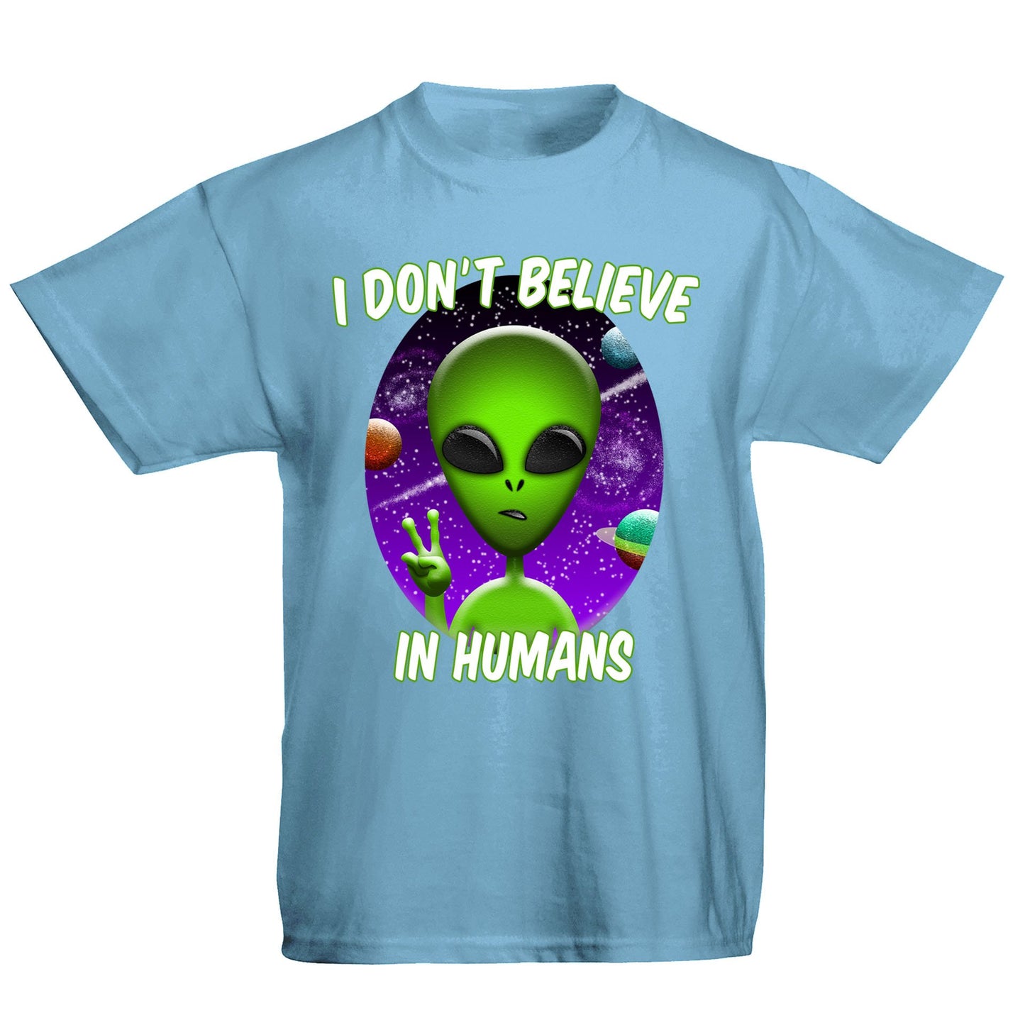 I Don't Believe In Humans Kids T-shirt