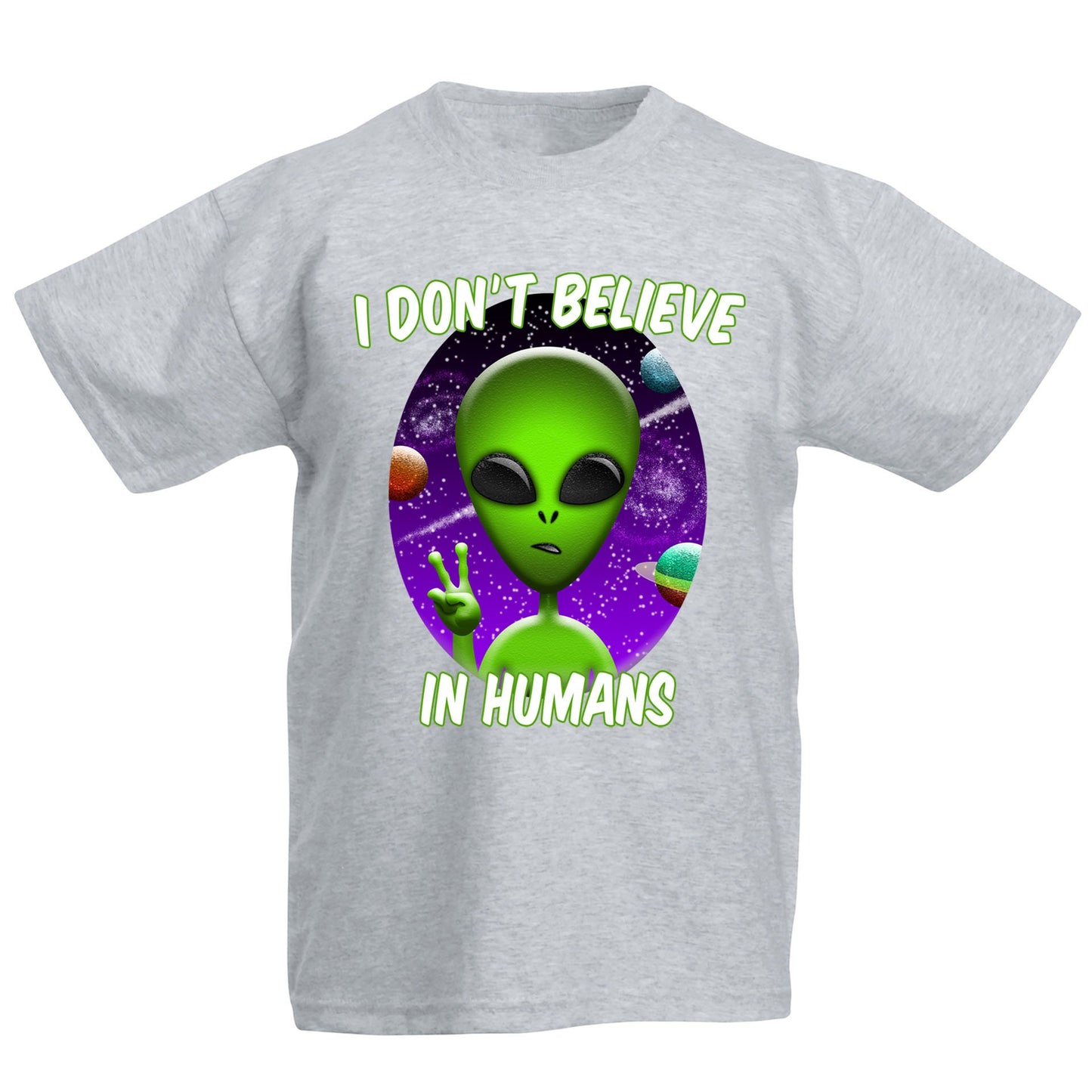 I Don't Believe In Humans Kids T-shirt