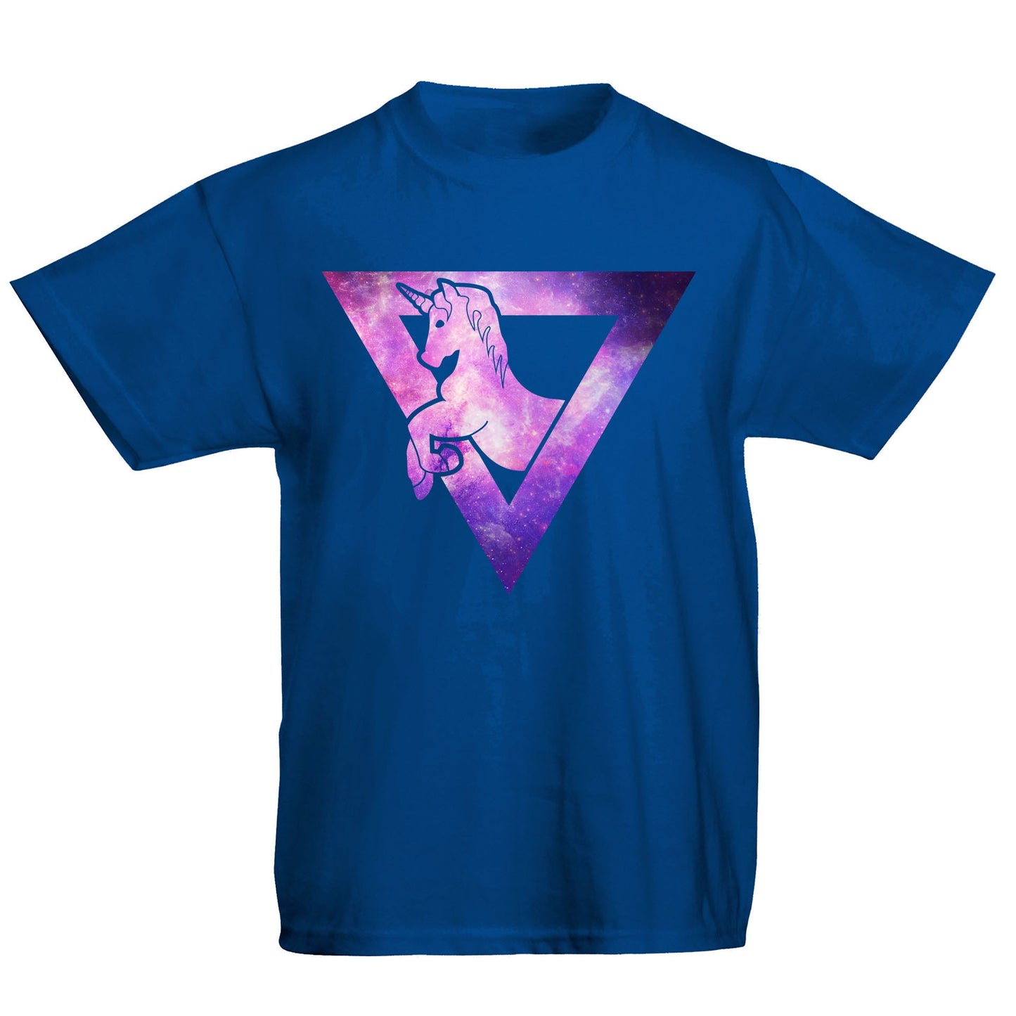 Galaxy Uniciorn Geometric Kids T-shirt