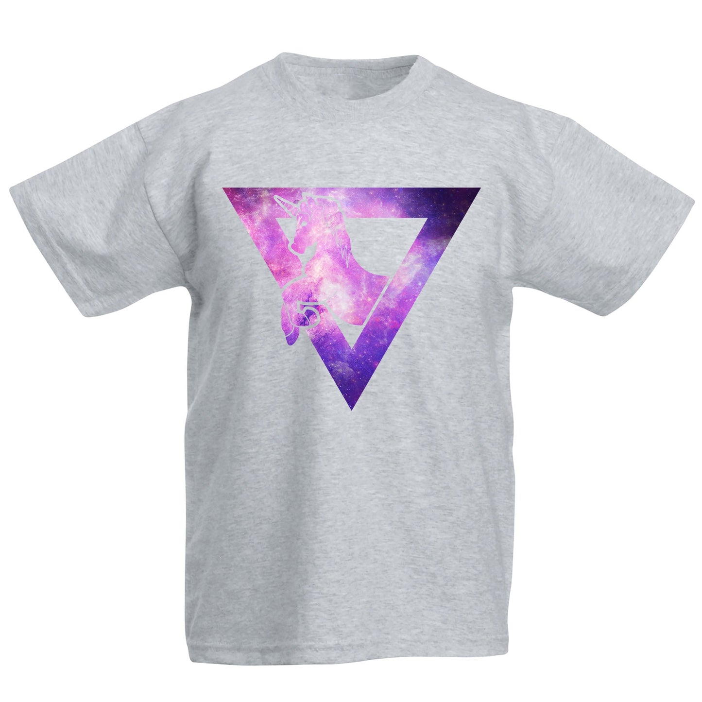 Galaxy Uniciorn Geometric Kids T-shirt