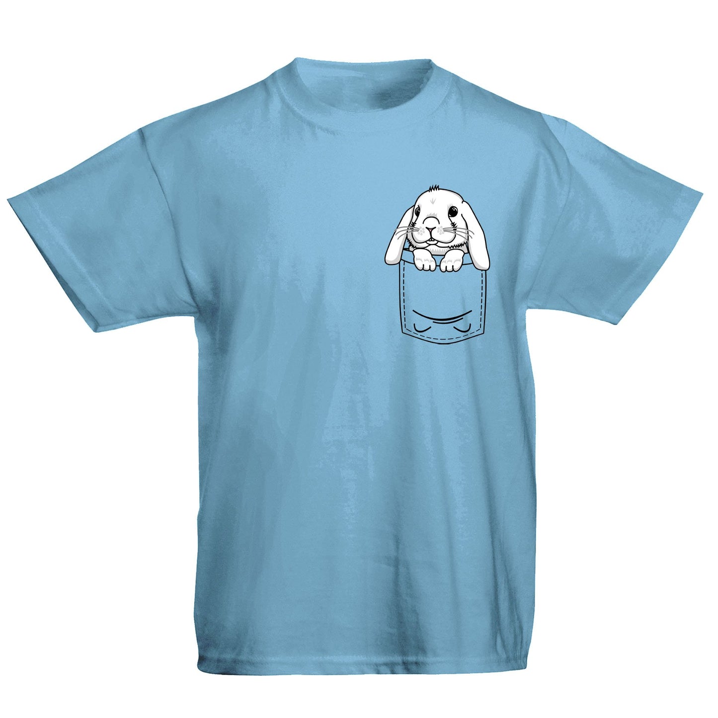 Rabbit Pocket Print Kids T-shirt