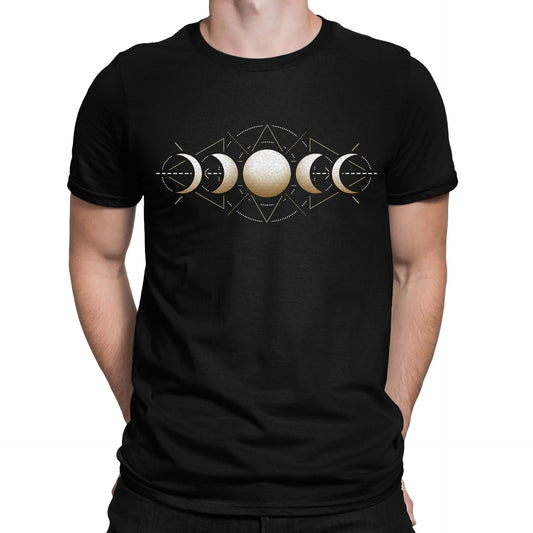 Moon Phases Astronomy Mens T-shirt