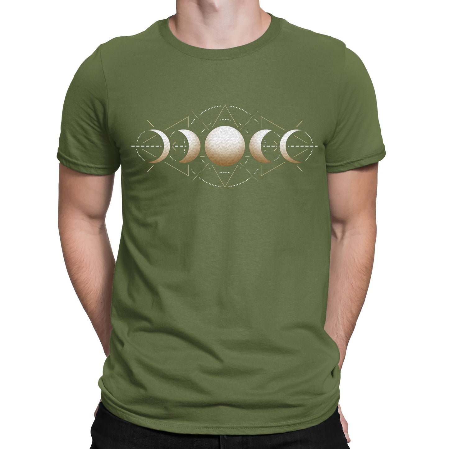 Moon Phases Astronomy Mens T-shirt