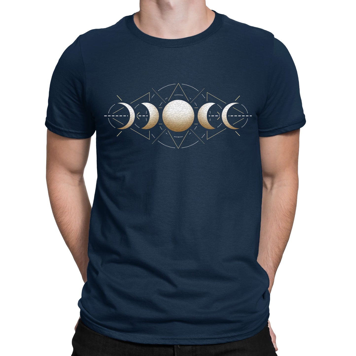 Moon Phases Astronomy Mens T-shirt