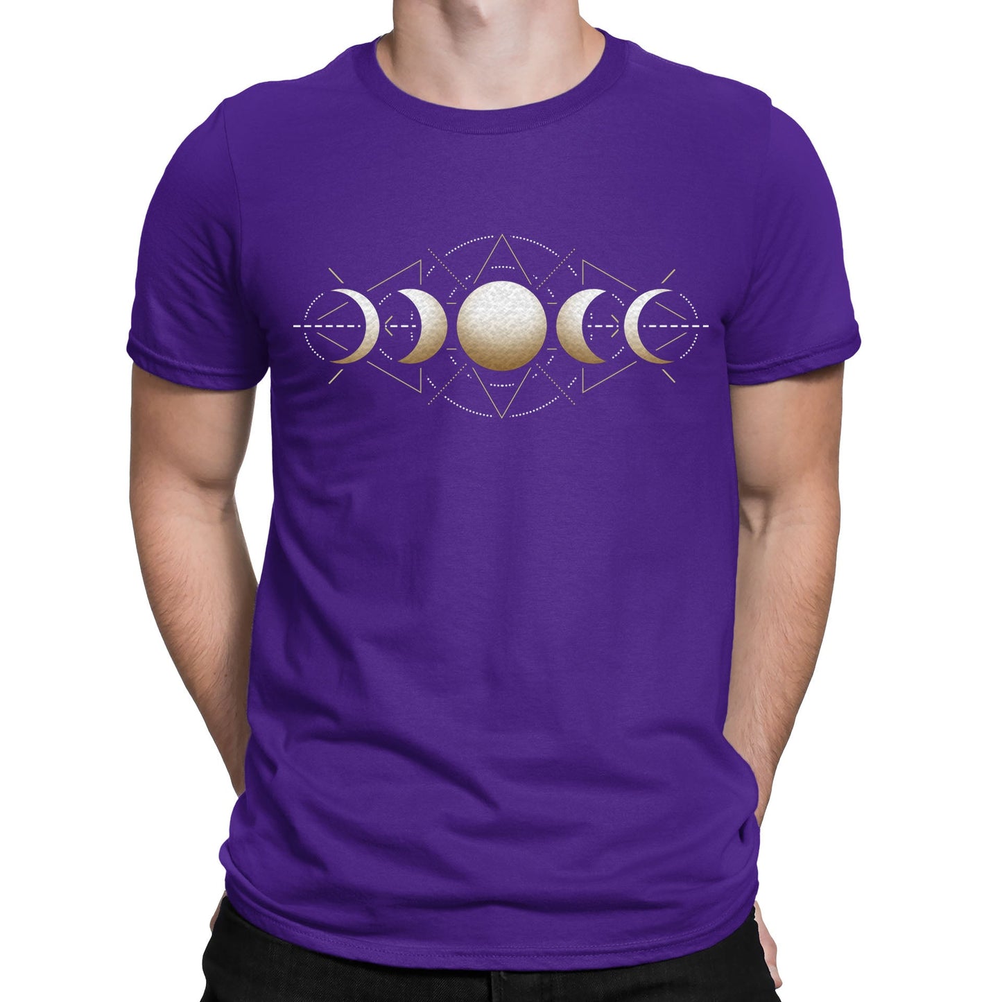 Moon Phases Astronomy Mens T-shirt
