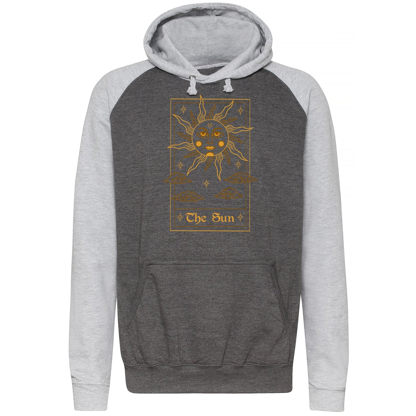 The Sun Tarot Card Baseball Hoodie