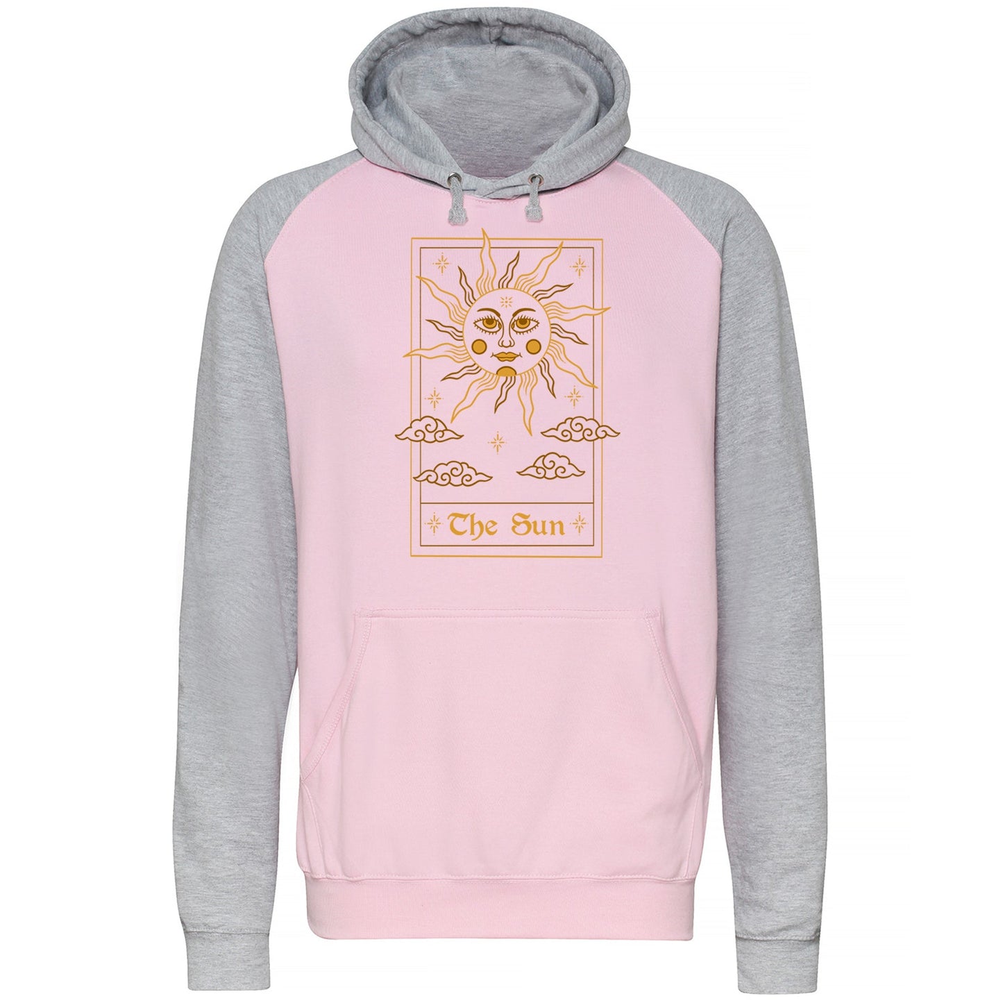 The Sun Tarot Card Baseball Hoodie