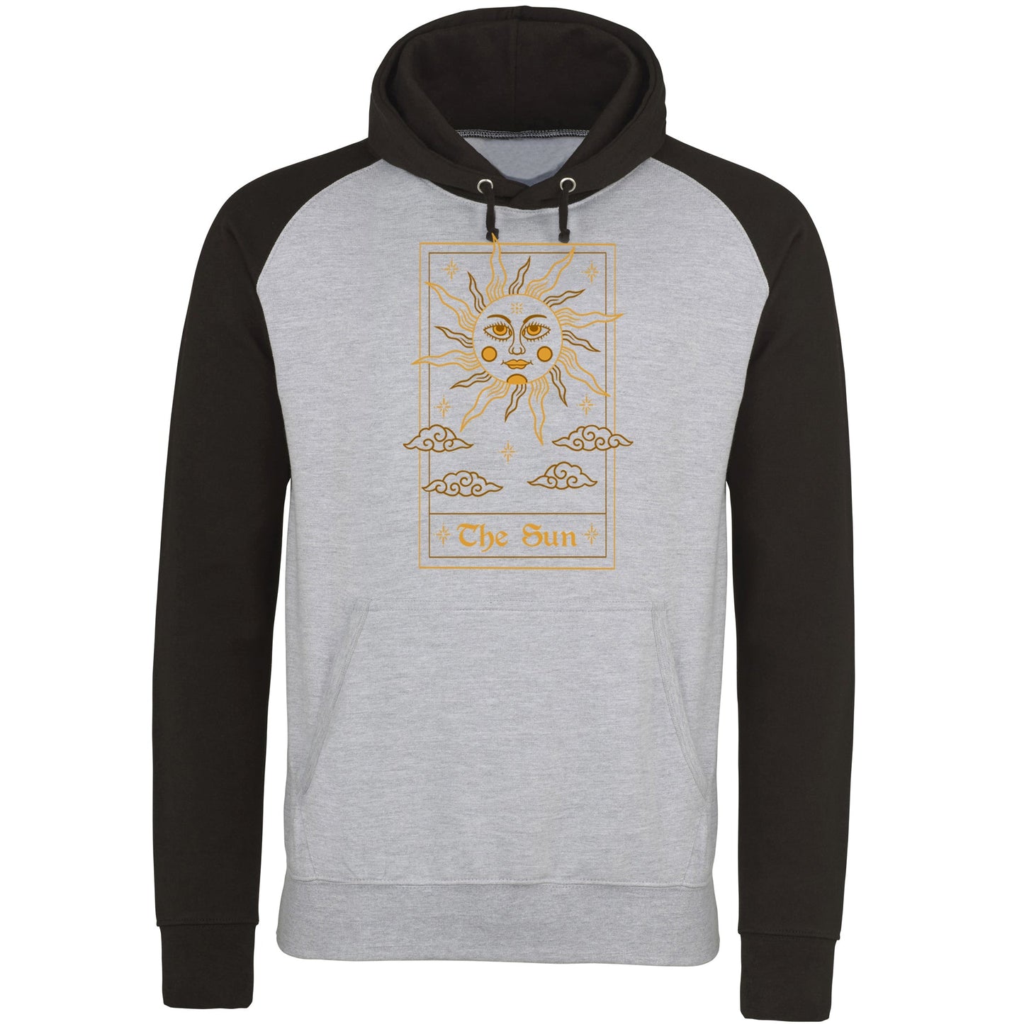 The Sun Tarot Card Baseball Hoodie