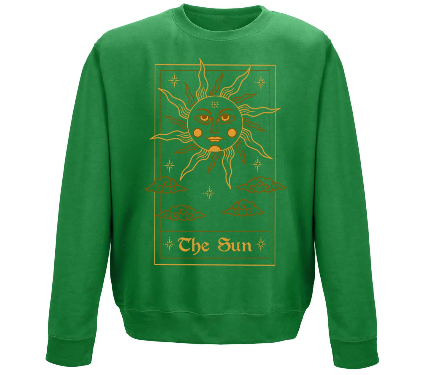 The Sun Tarot Card Childrens Sweatshirt